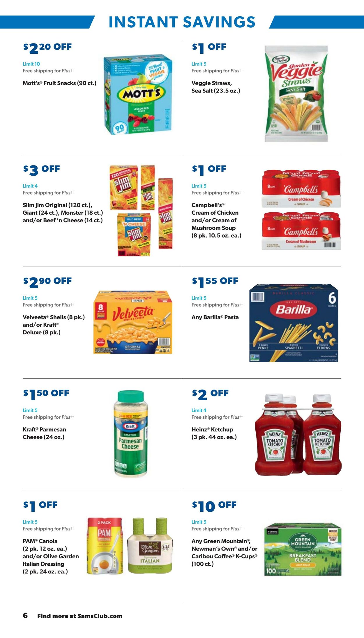 Catalogue Sam's Club from 03/11/2024