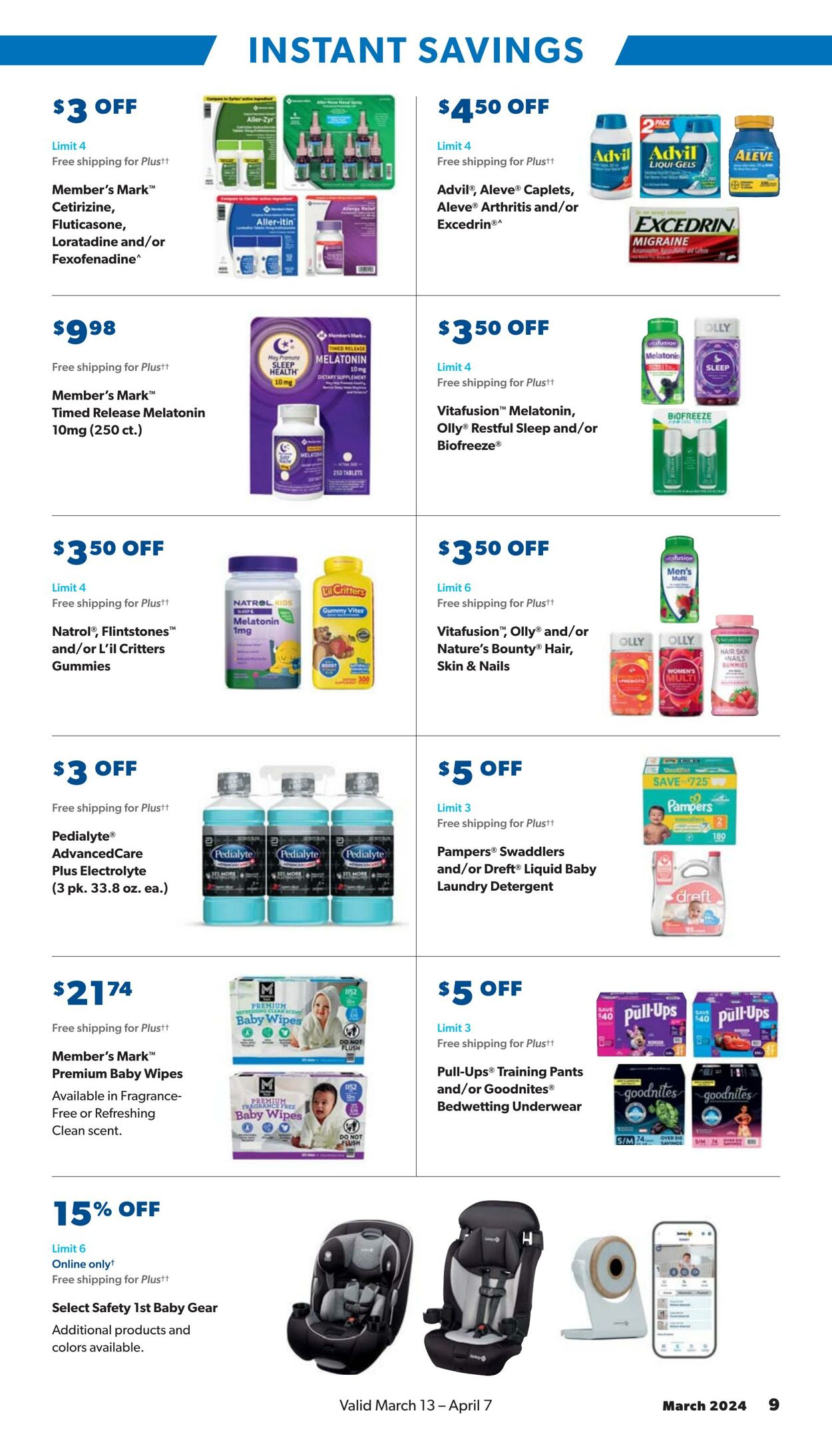Catalogue Sam's Club from 03/11/2024