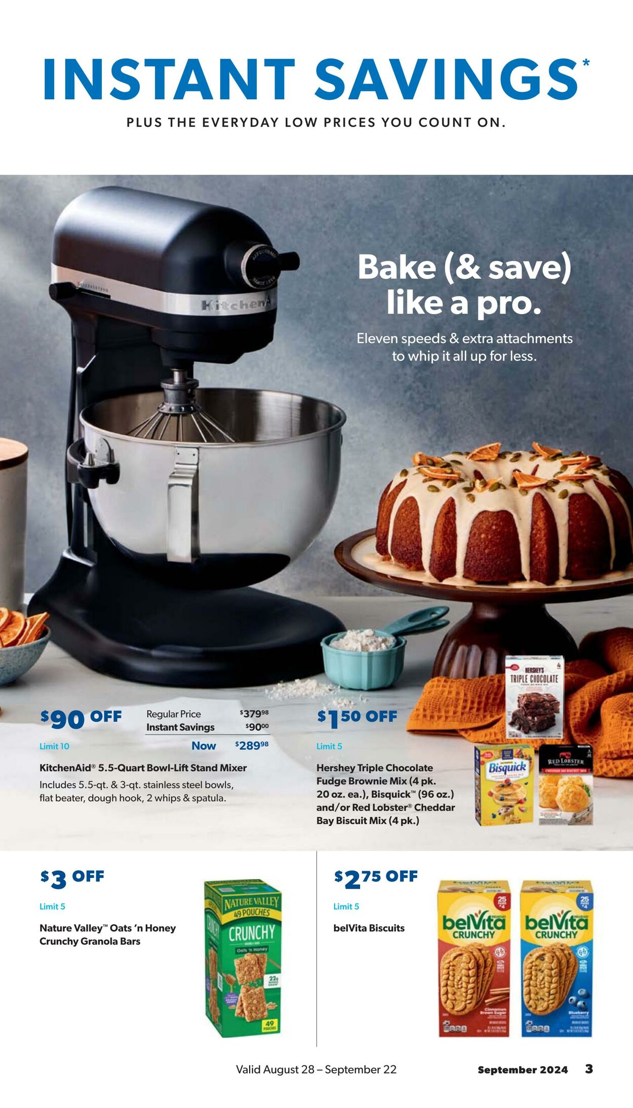 Catalogue Sam's Club from 08/28/2024