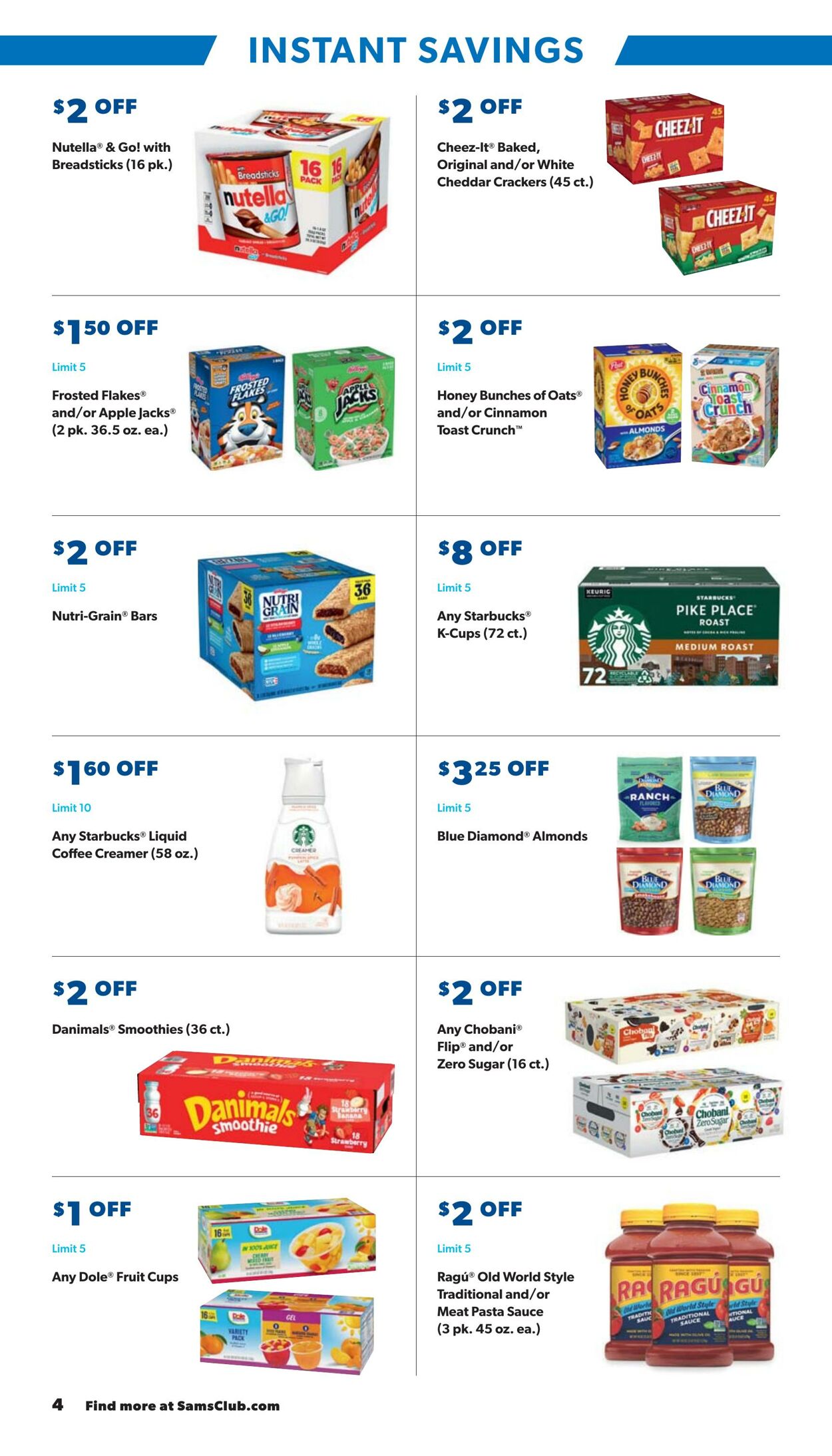 Catalogue Sam's Club from 08/28/2024