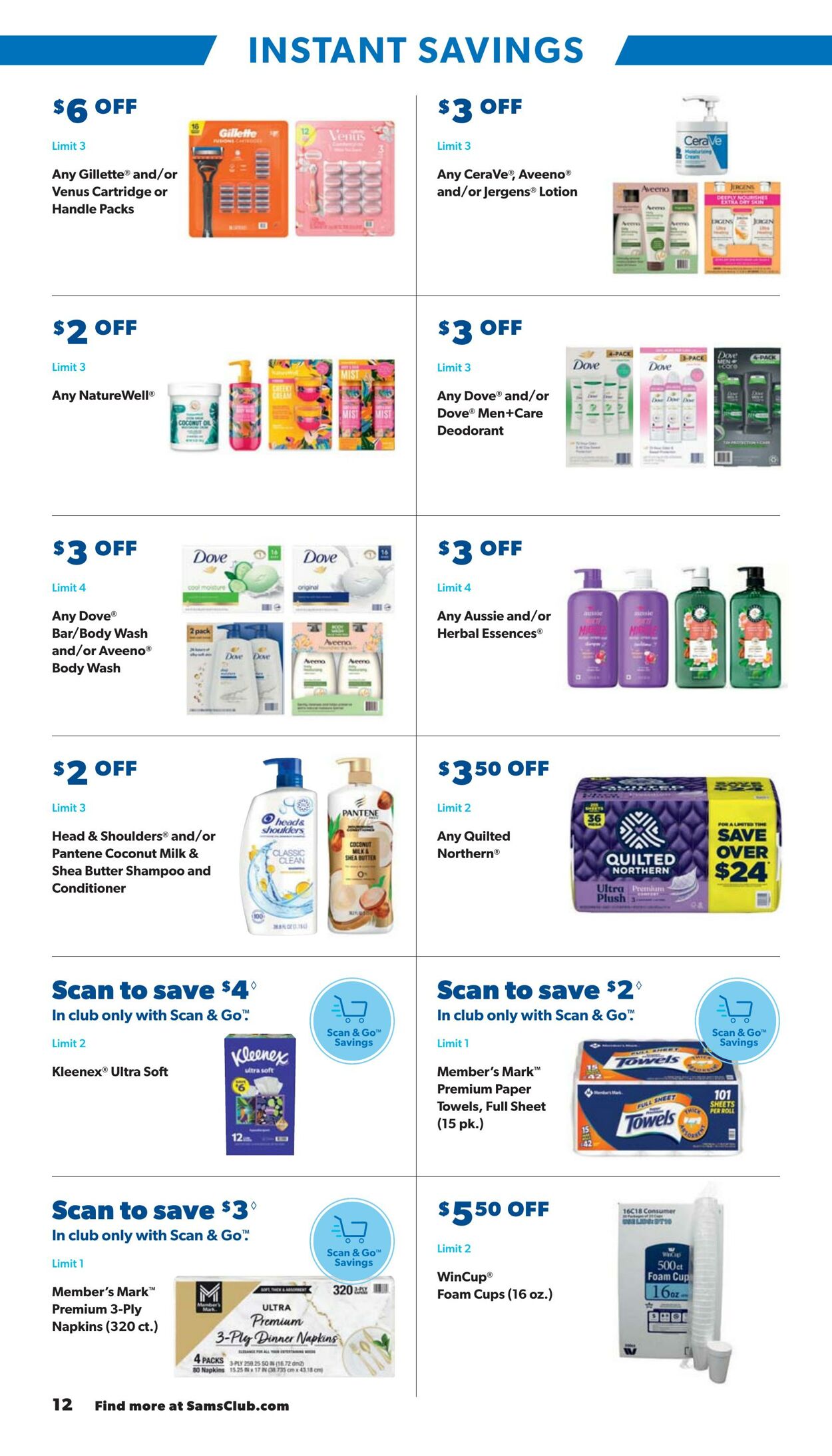 Catalogue Sam's Club from 08/28/2024