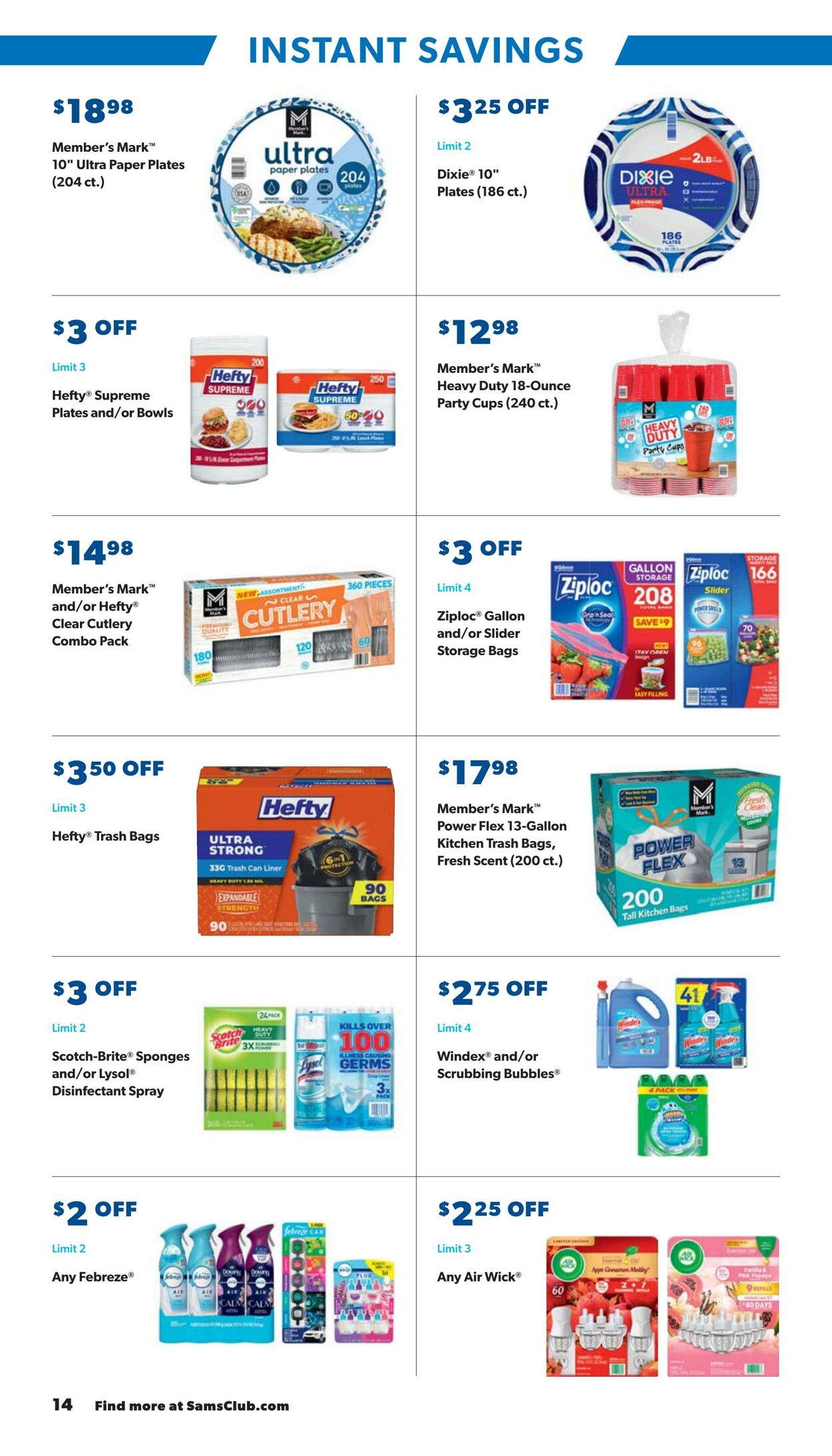 Catalogue Sam's Club from 08/28/2024