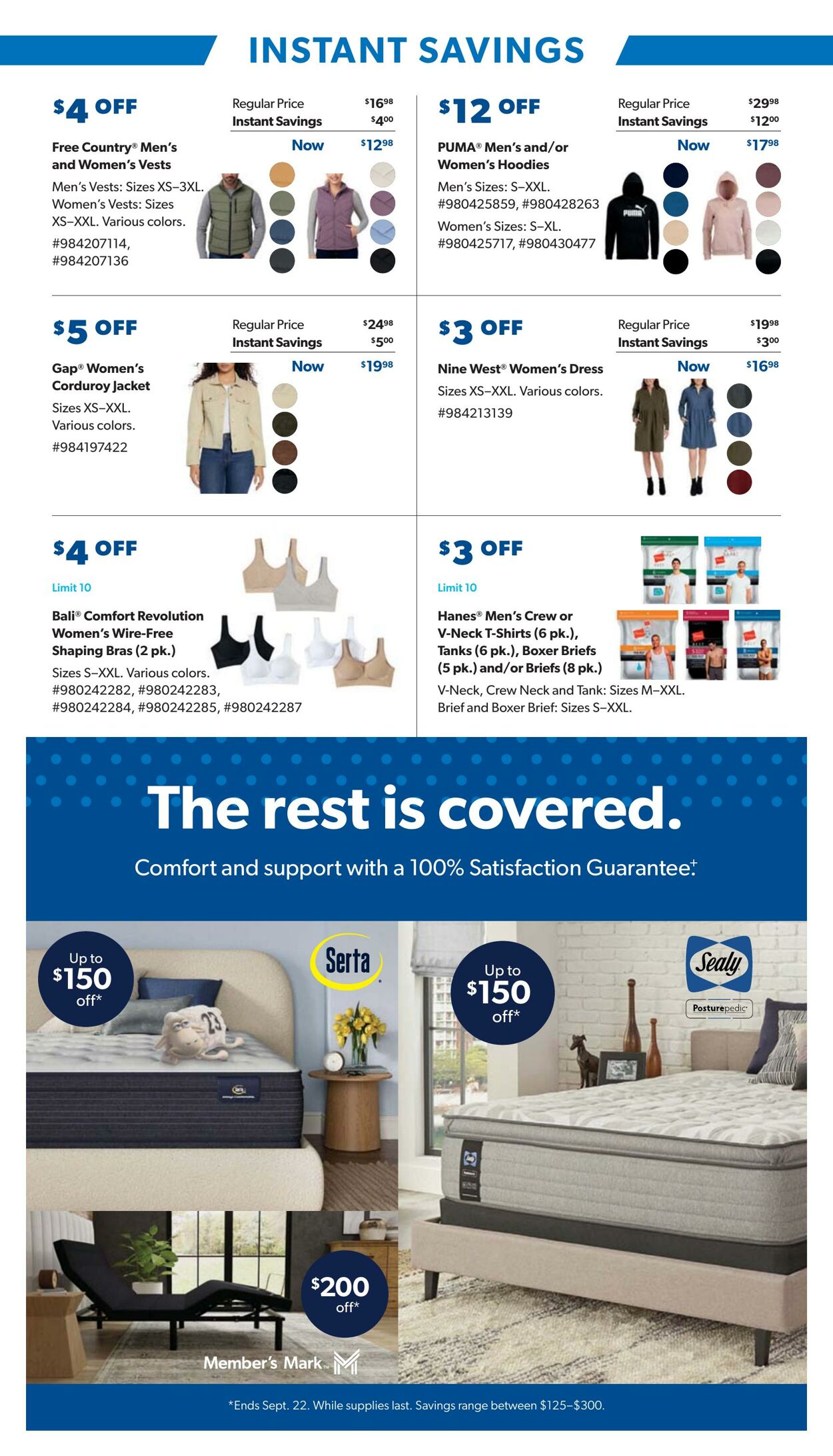 Catalogue Sam's Club from 08/28/2024