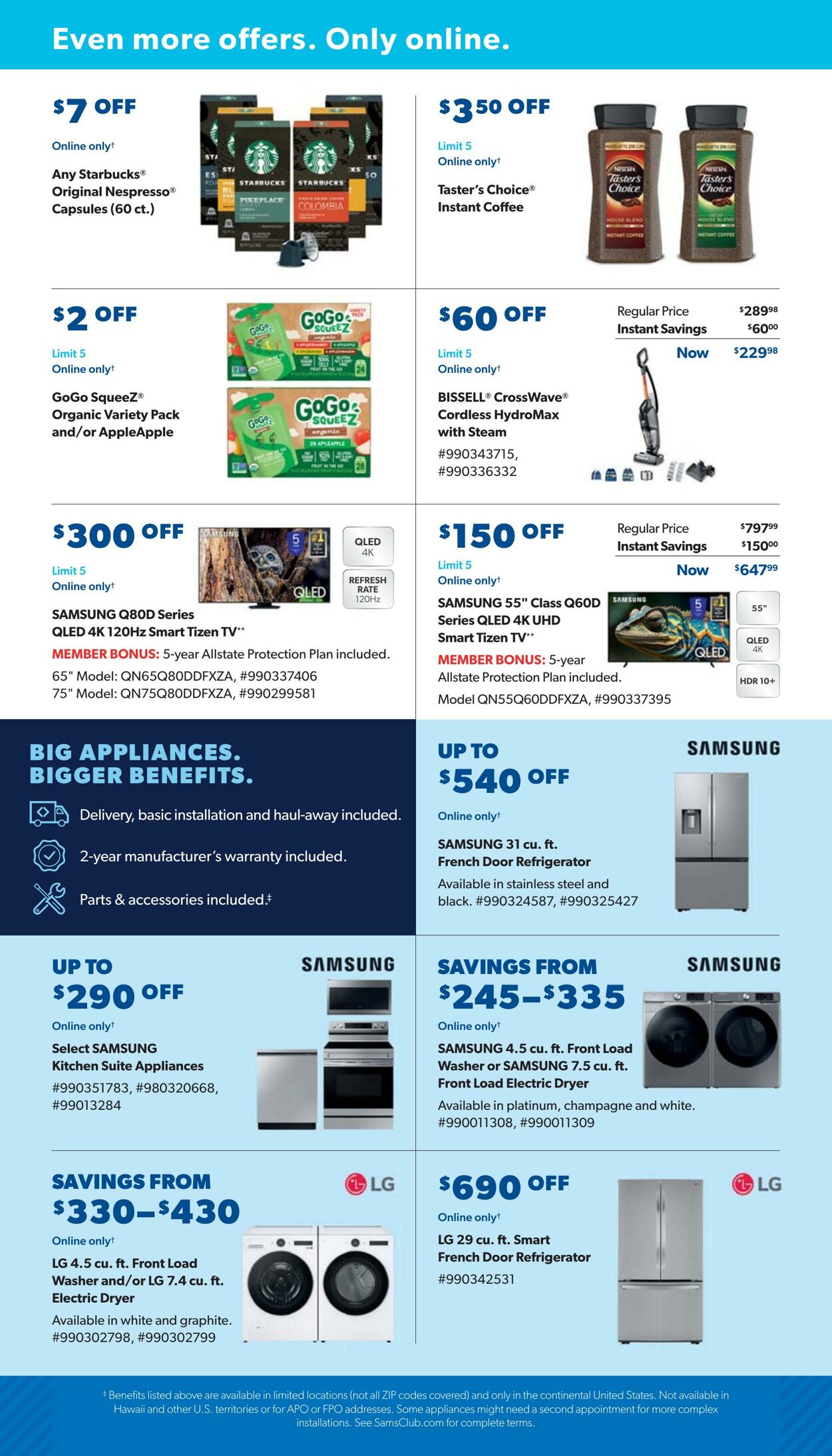 Catalogue Sam's Club from 08/28/2024