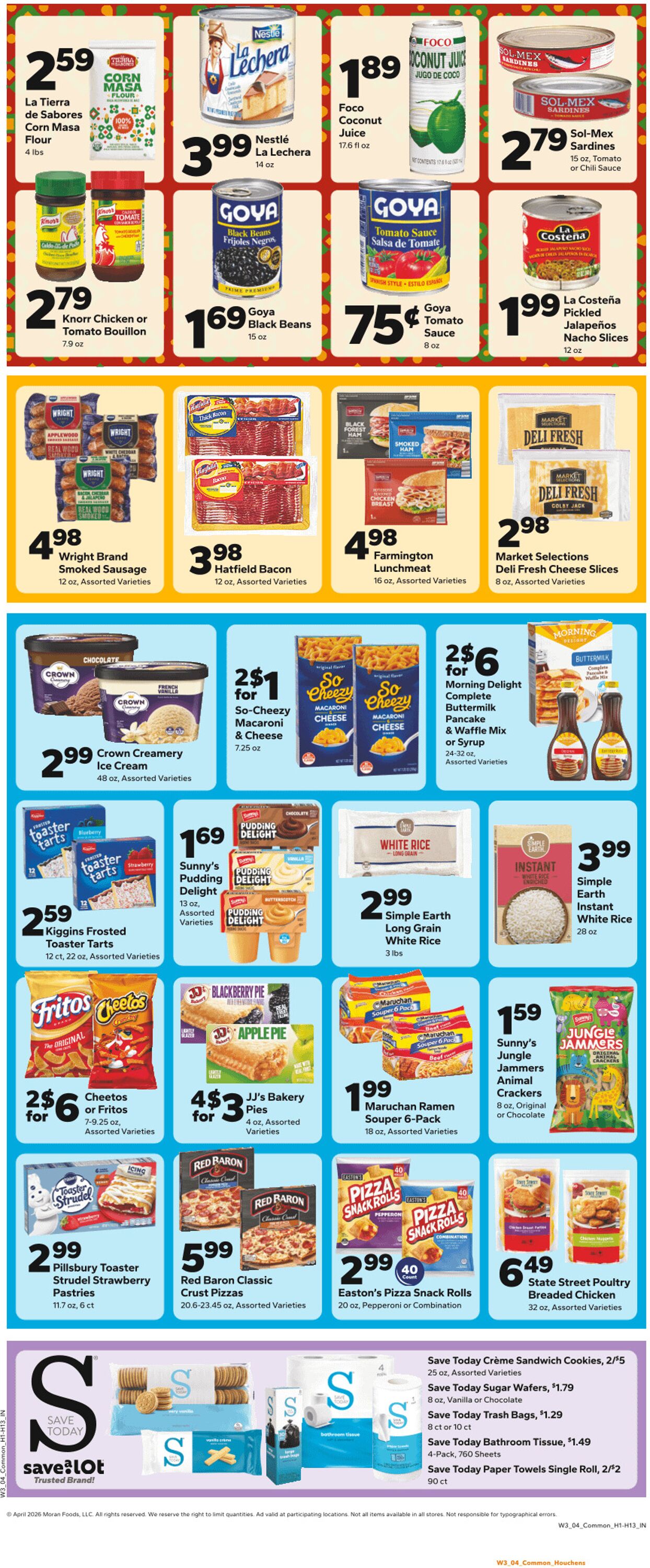 Catalogue Save a Lot - Dalton from 04/15/2026