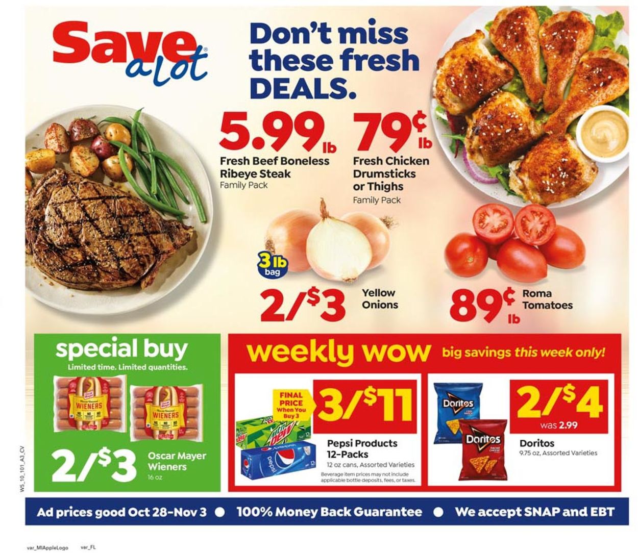 Save a Lot Current weekly ad 10/28 - 11/03/2020 - frequent-ads.com