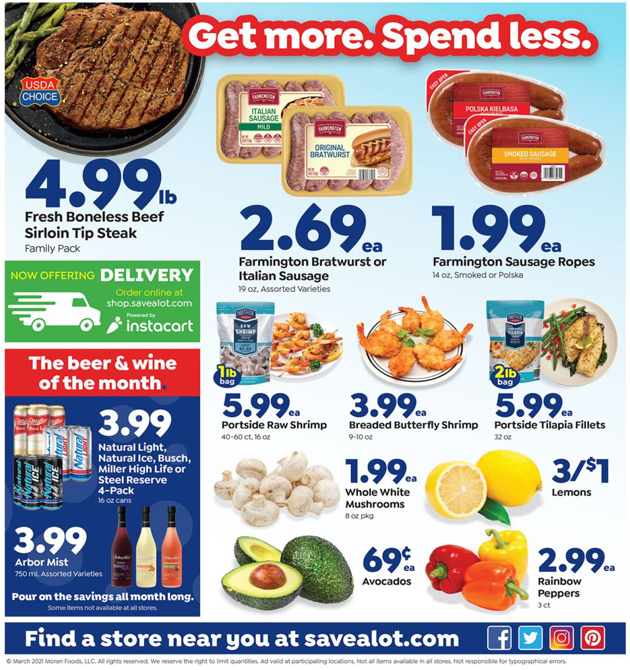 Save a Lot Current weekly ad 03/03 03/09/2021 [3]