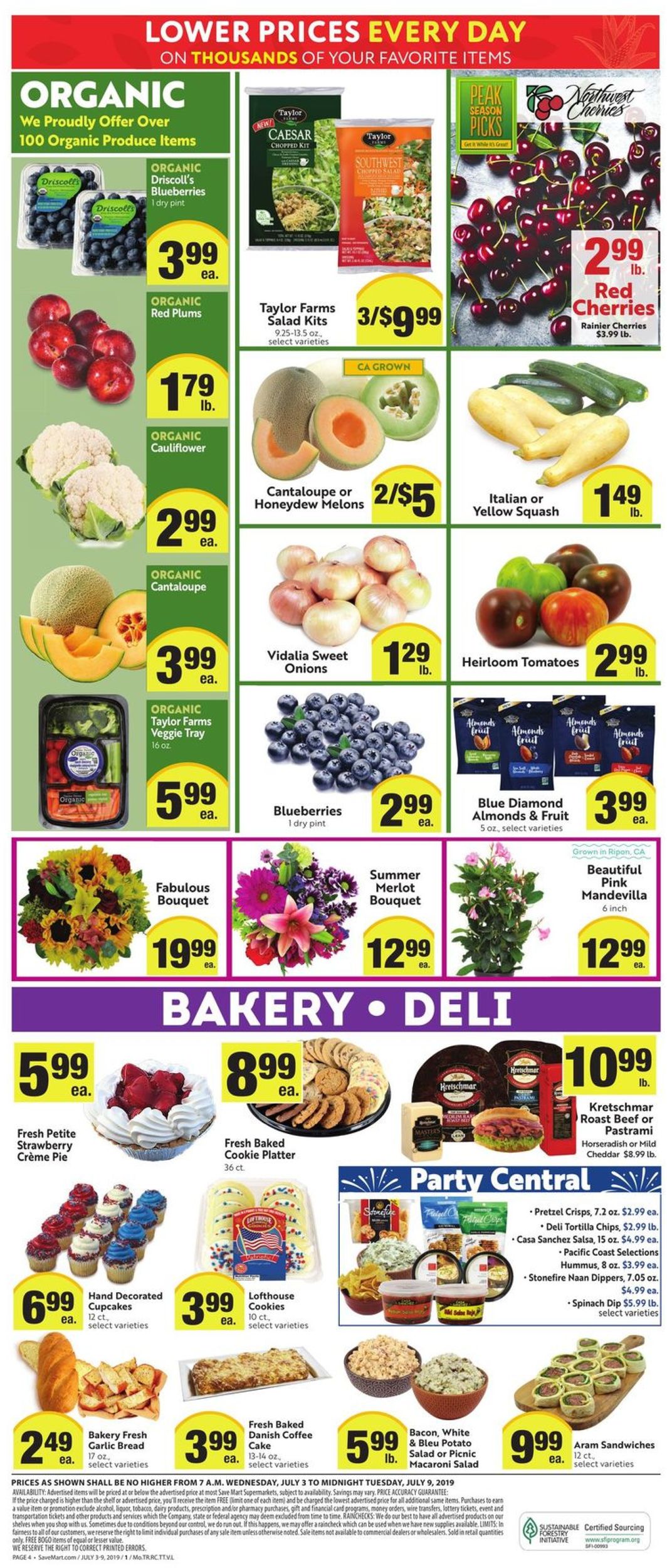 Catalogue Save Mart from 07/03/2019