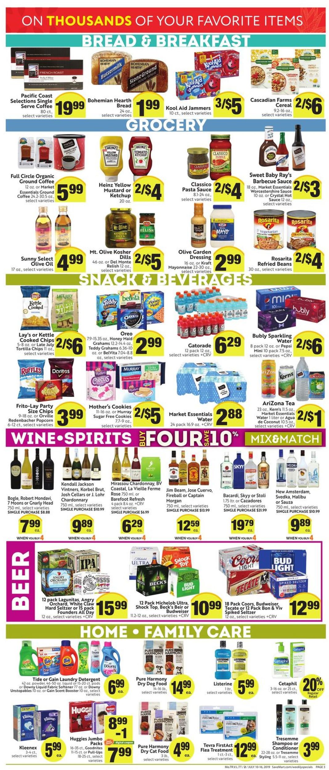 Catalogue Save Mart from 07/10/2019
