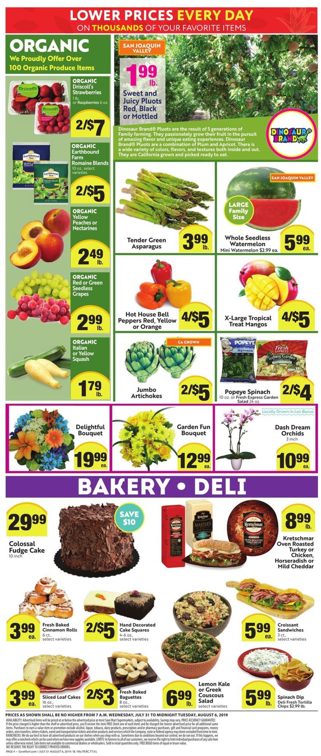 Catalogue Save Mart from 07/31/2019