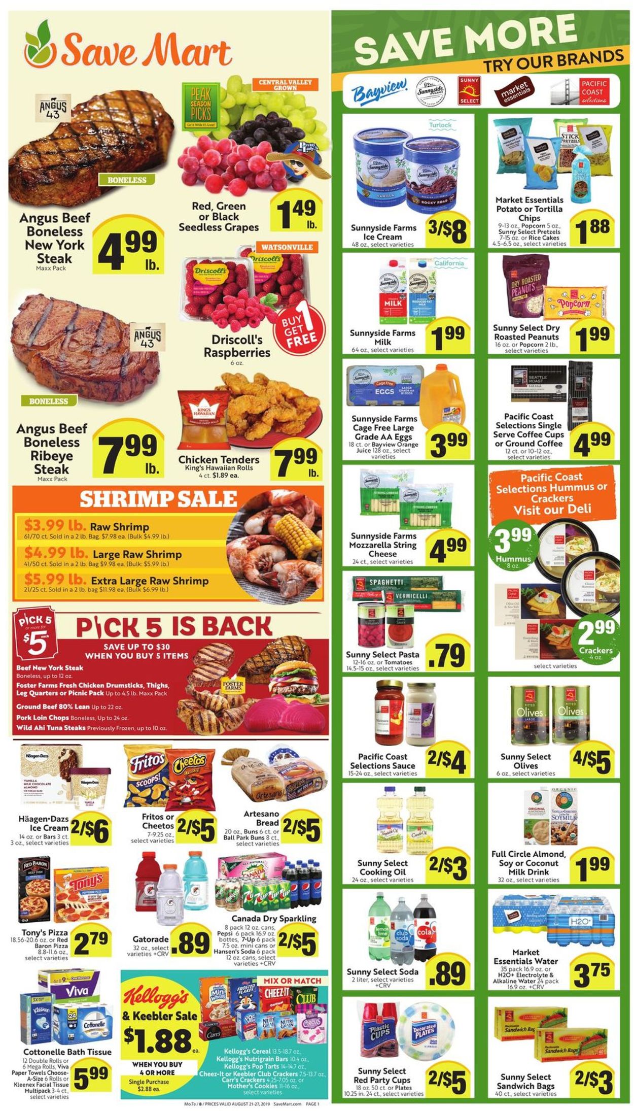 Catalogue Save Mart from 08/21/2019
