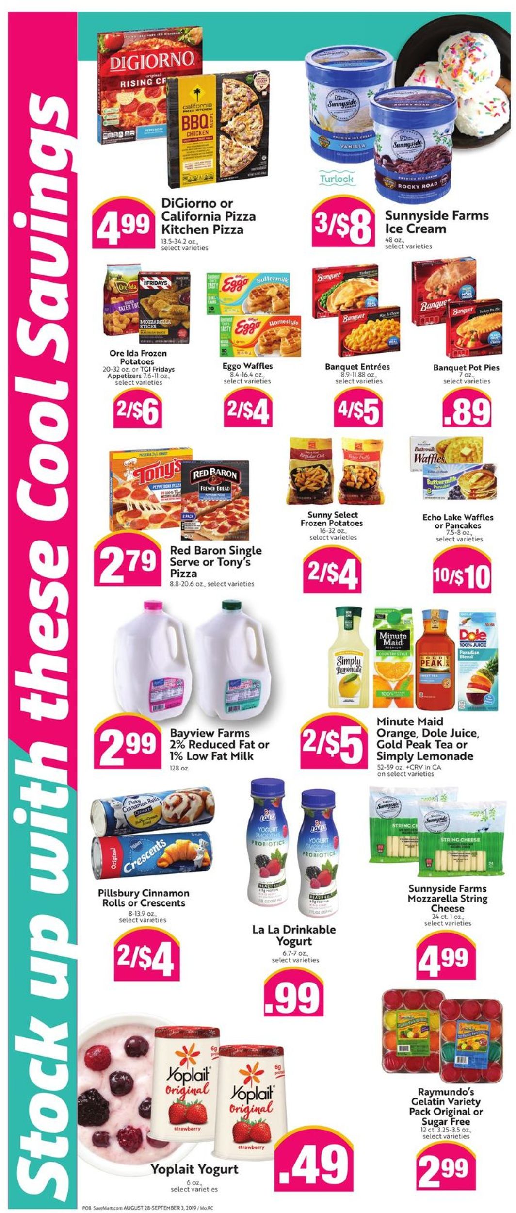 Catalogue Save Mart from 08/28/2019
