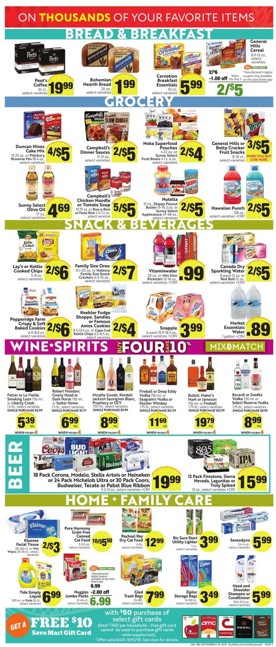 Catalogue Save Mart from 09/04/2019