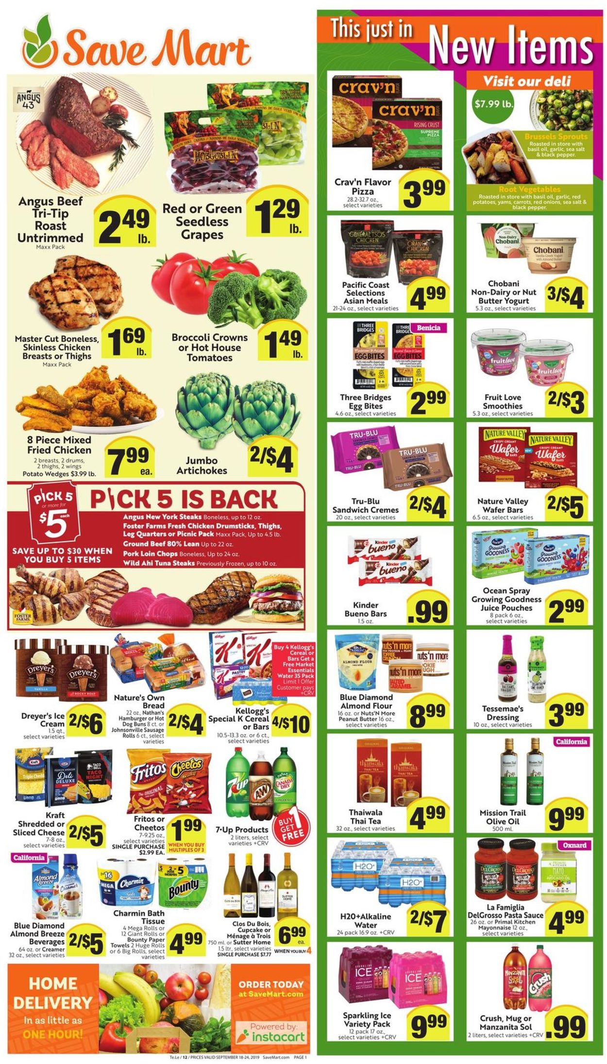 Catalogue Save Mart from 09/18/2019