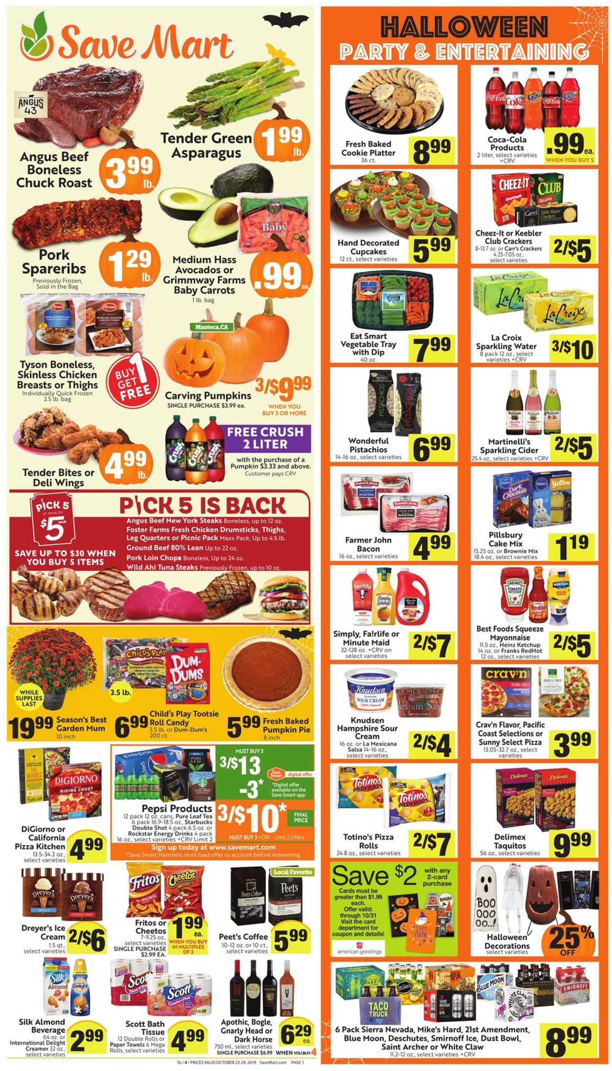 Catalogue Save Mart from 10/23/2019