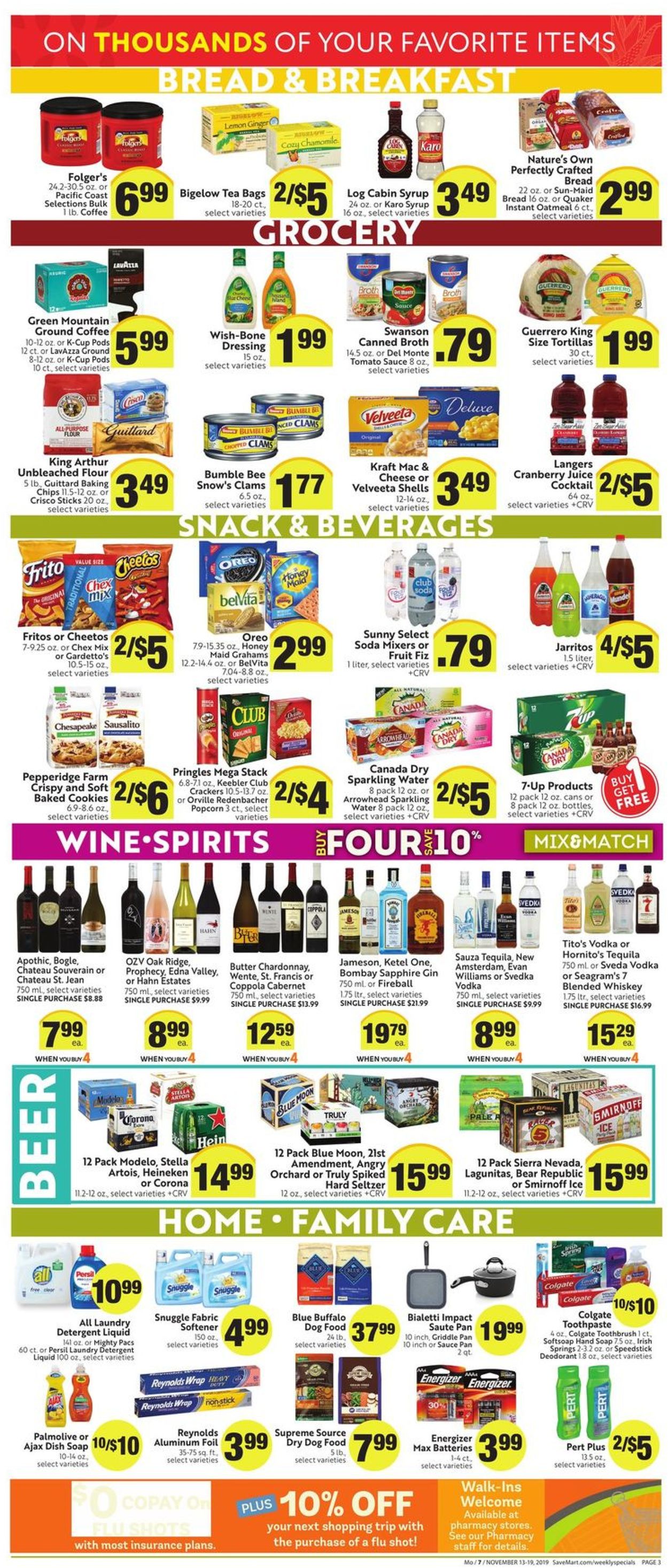 Catalogue Save Mart from 11/13/2019
