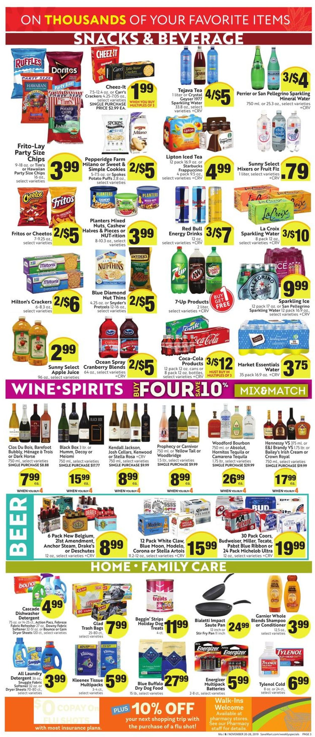 Catalogue Save Mart - Thanksgiving Ad 2019 from 11/20/2019