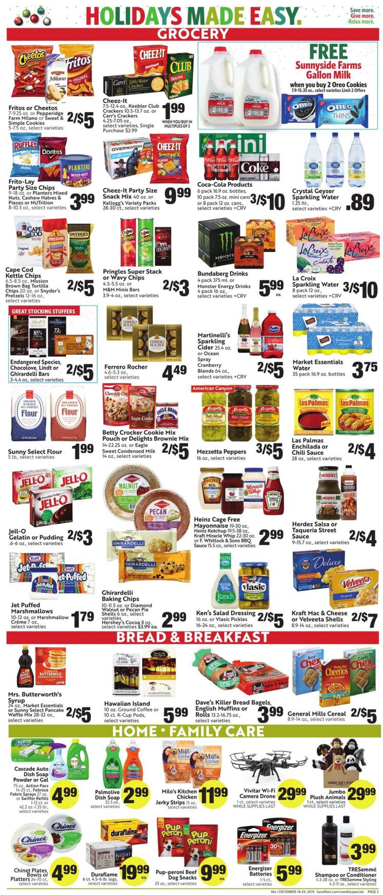 Catalogue Save Mart from 12/18/2019