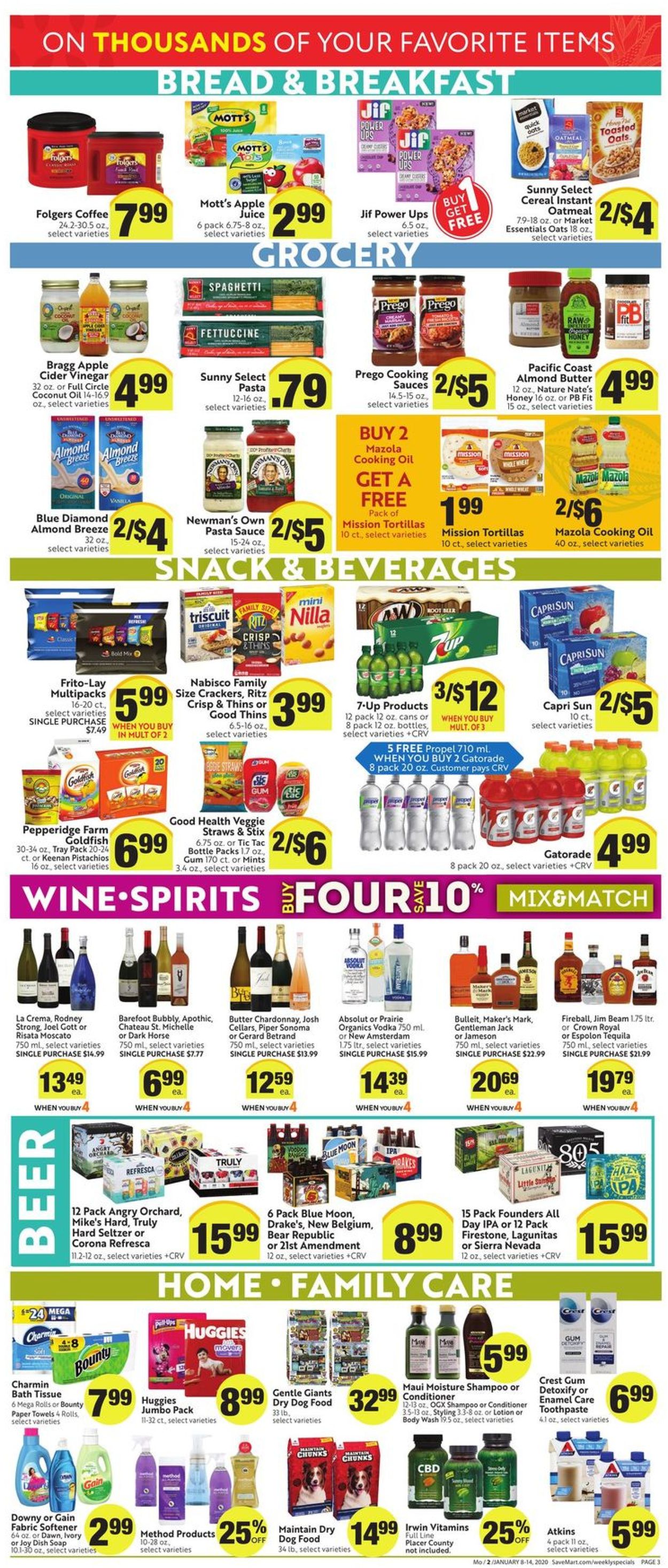 Catalogue Save Mart from 01/08/2020