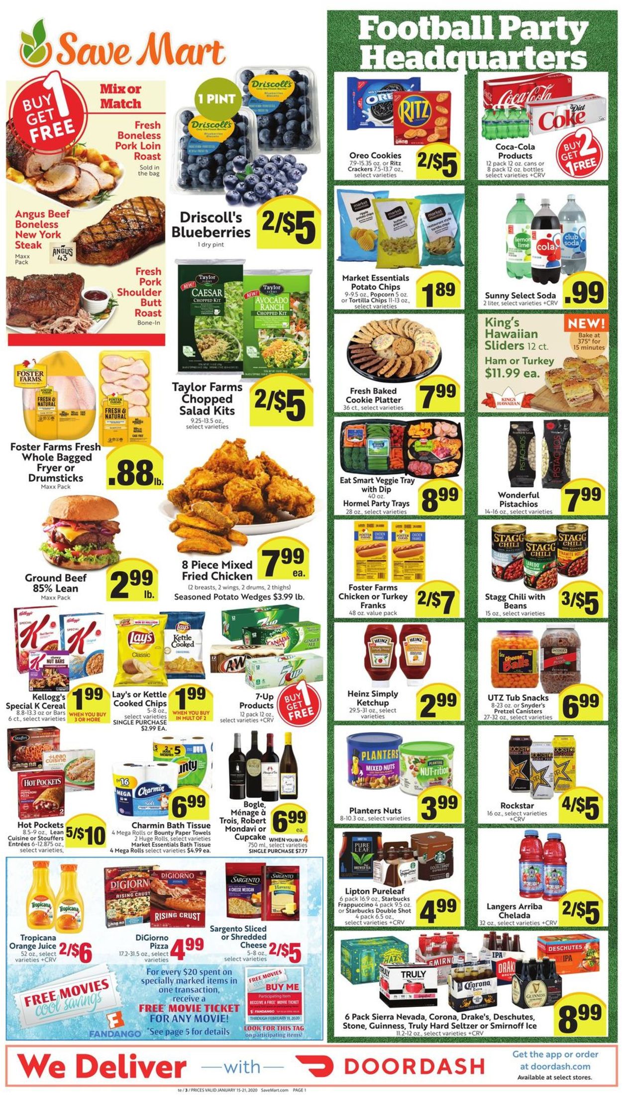 Catalogue Save Mart from 01/15/2020