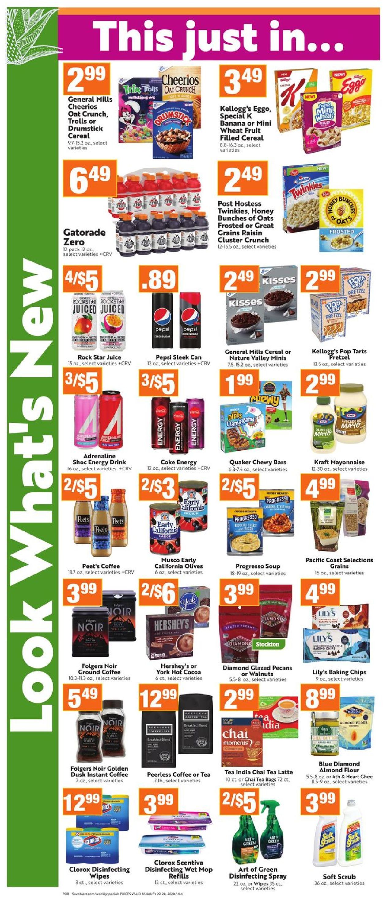 Catalogue Save Mart from 01/22/2020