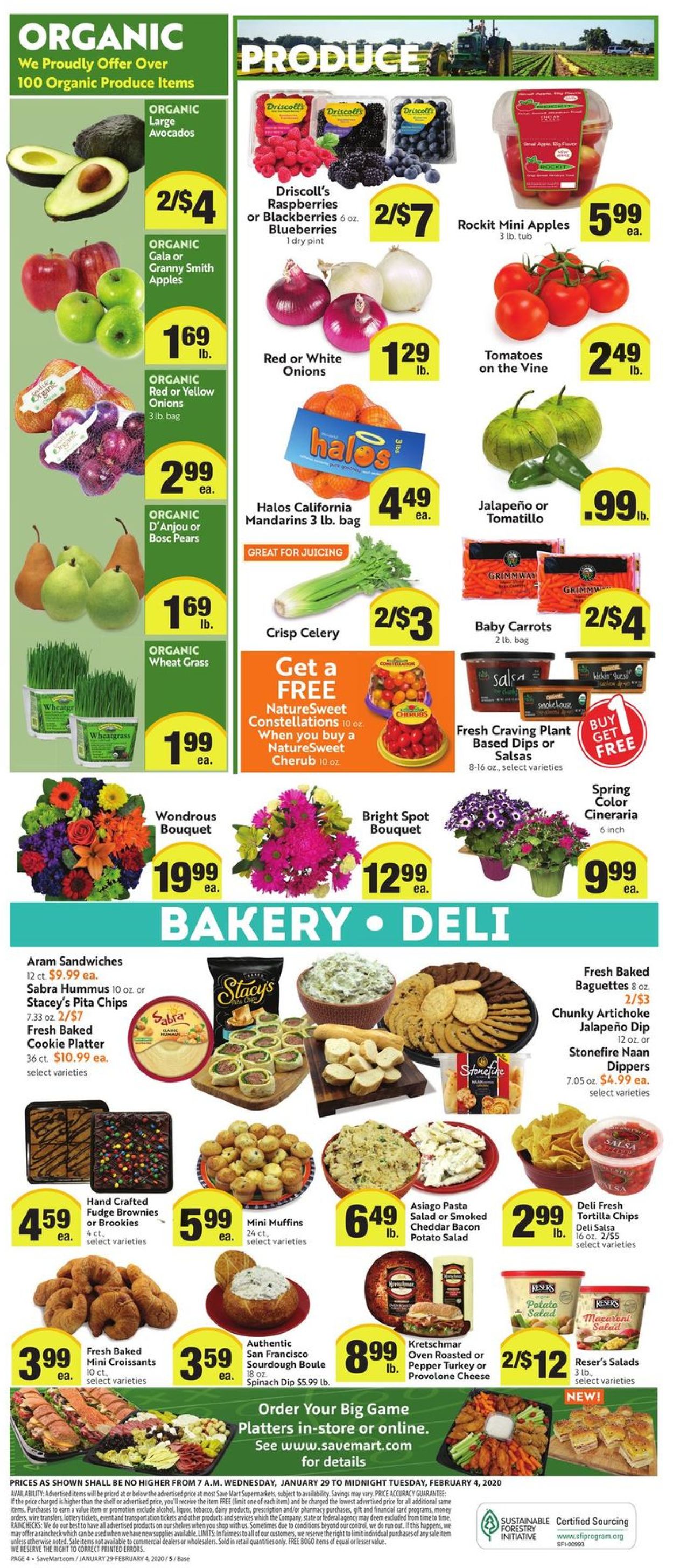 Catalogue Save Mart from 01/29/2020
