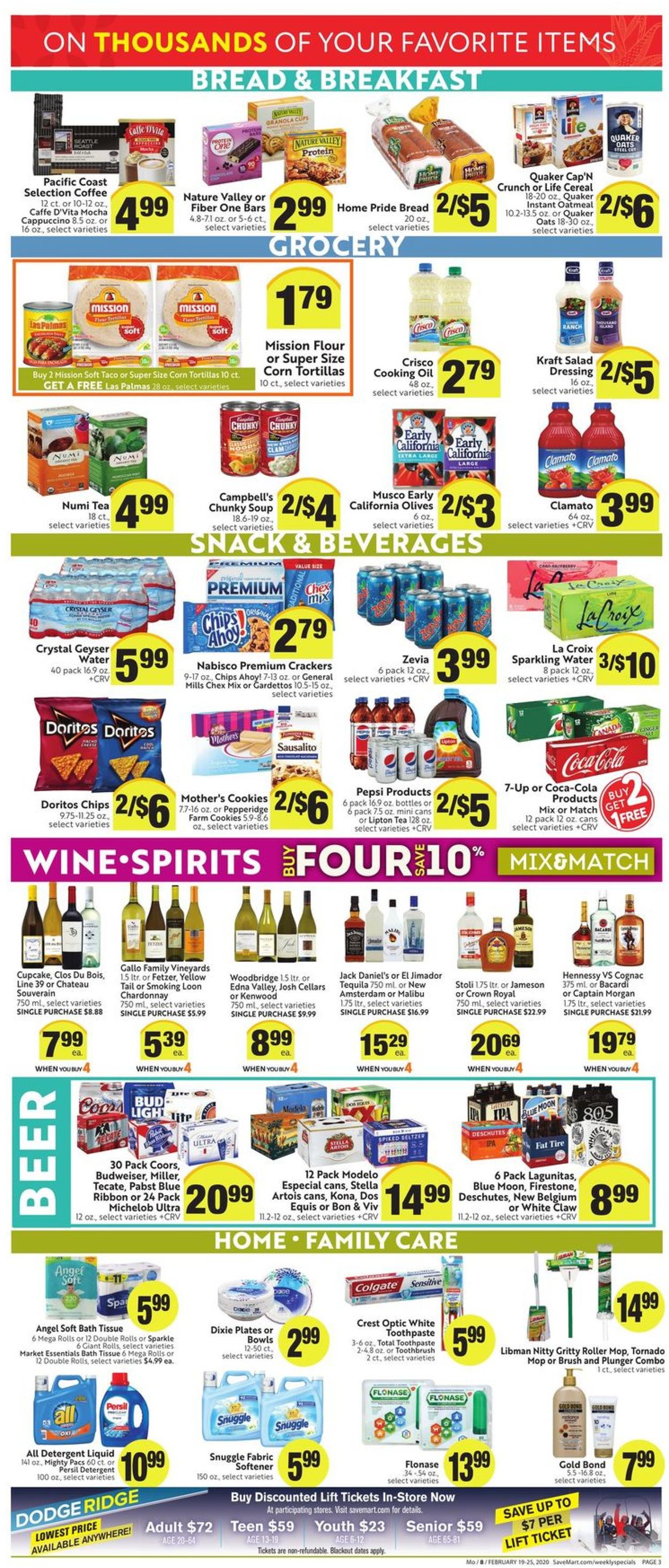 Catalogue Save Mart from 02/19/2020