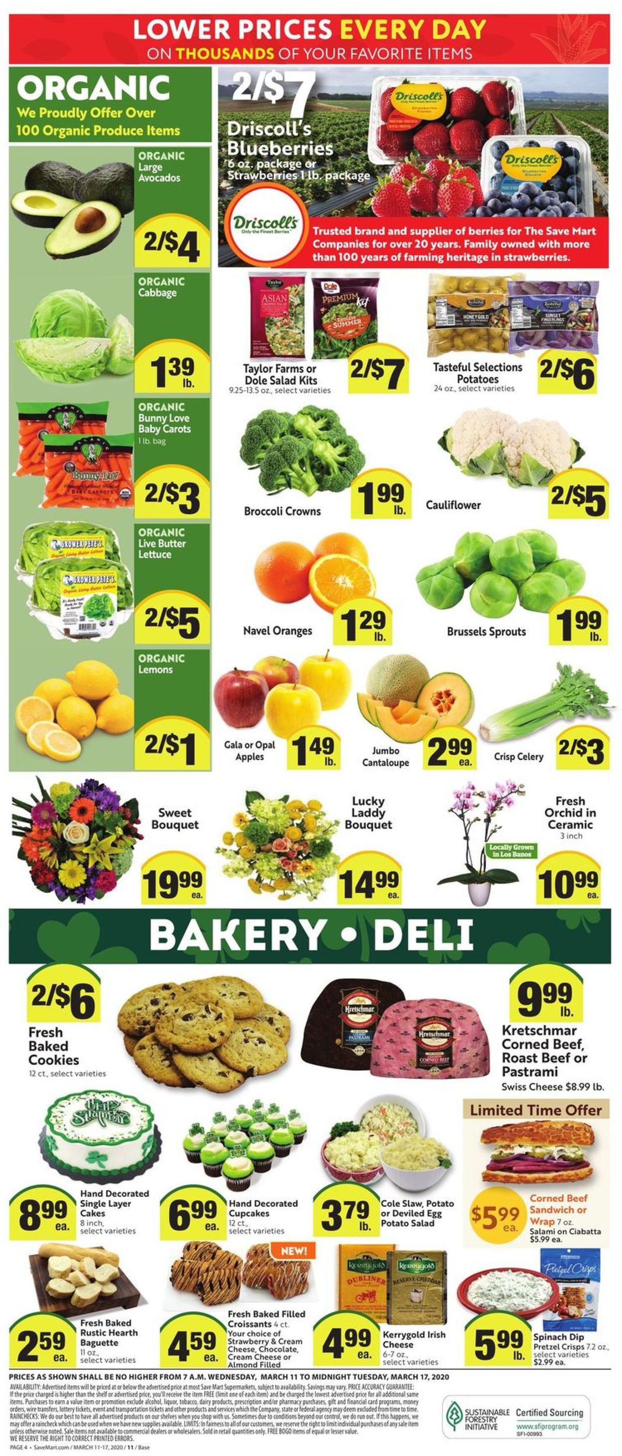 Catalogue Save Mart from 03/11/2020