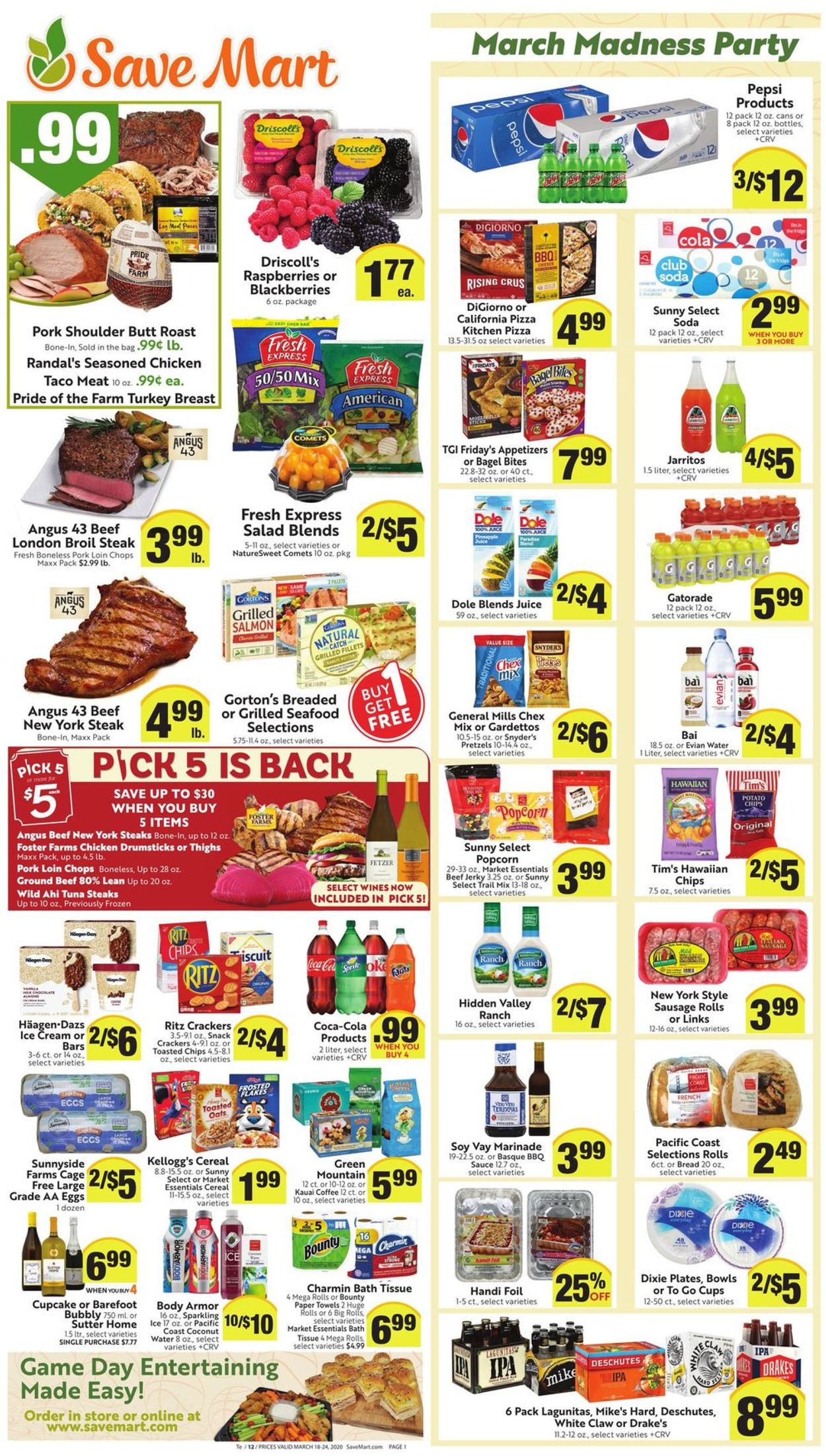 Catalogue Save Mart from 03/18/2020
