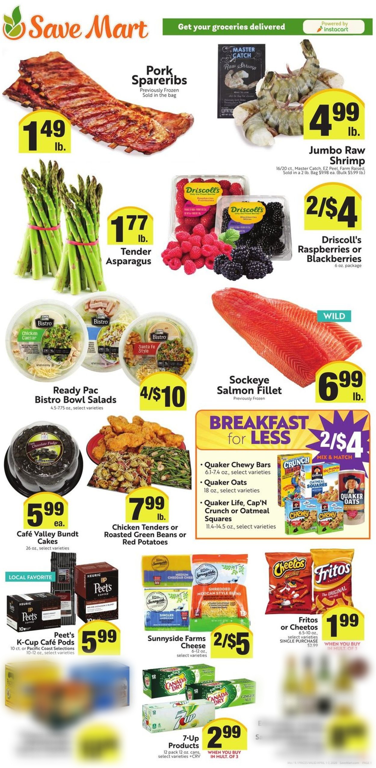 Catalogue Save Mart from 04/01/2020
