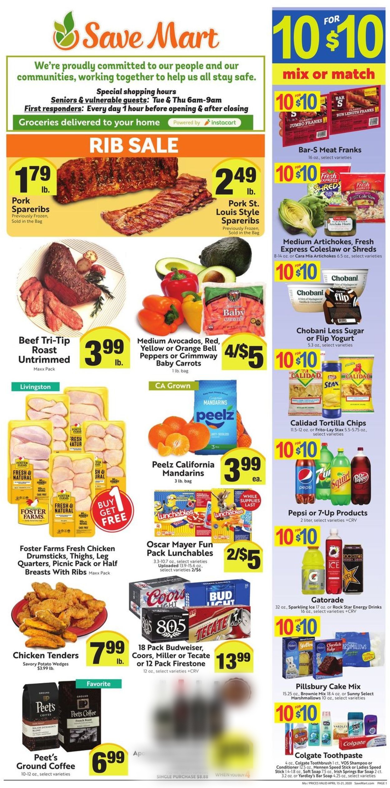 Catalogue Save Mart from 04/15/2020