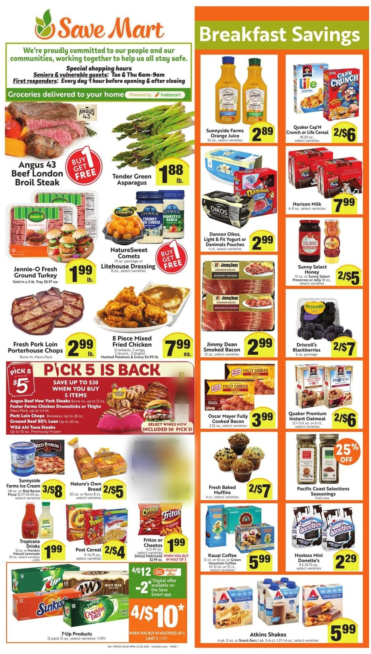Catalogue Save Mart from 04/22/2020