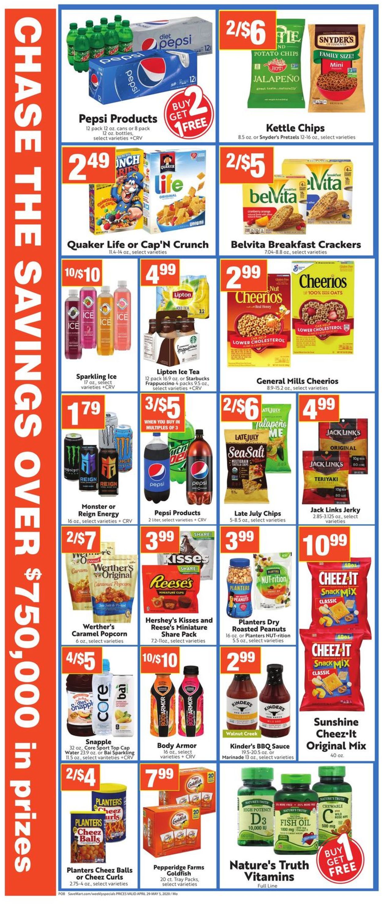 Catalogue Save Mart from 04/29/2020