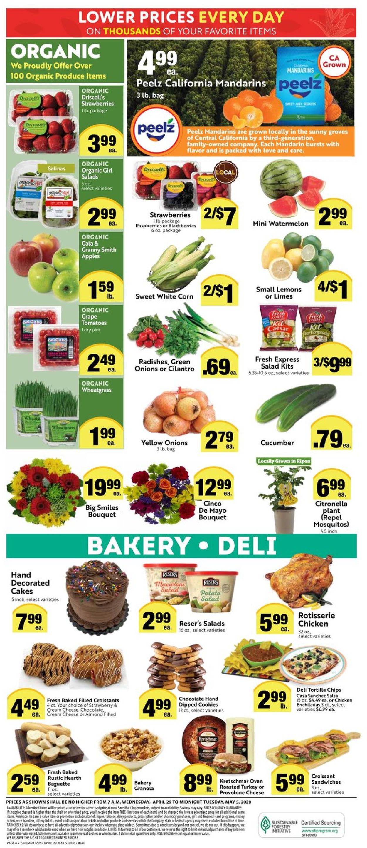 Catalogue Save Mart from 04/29/2020