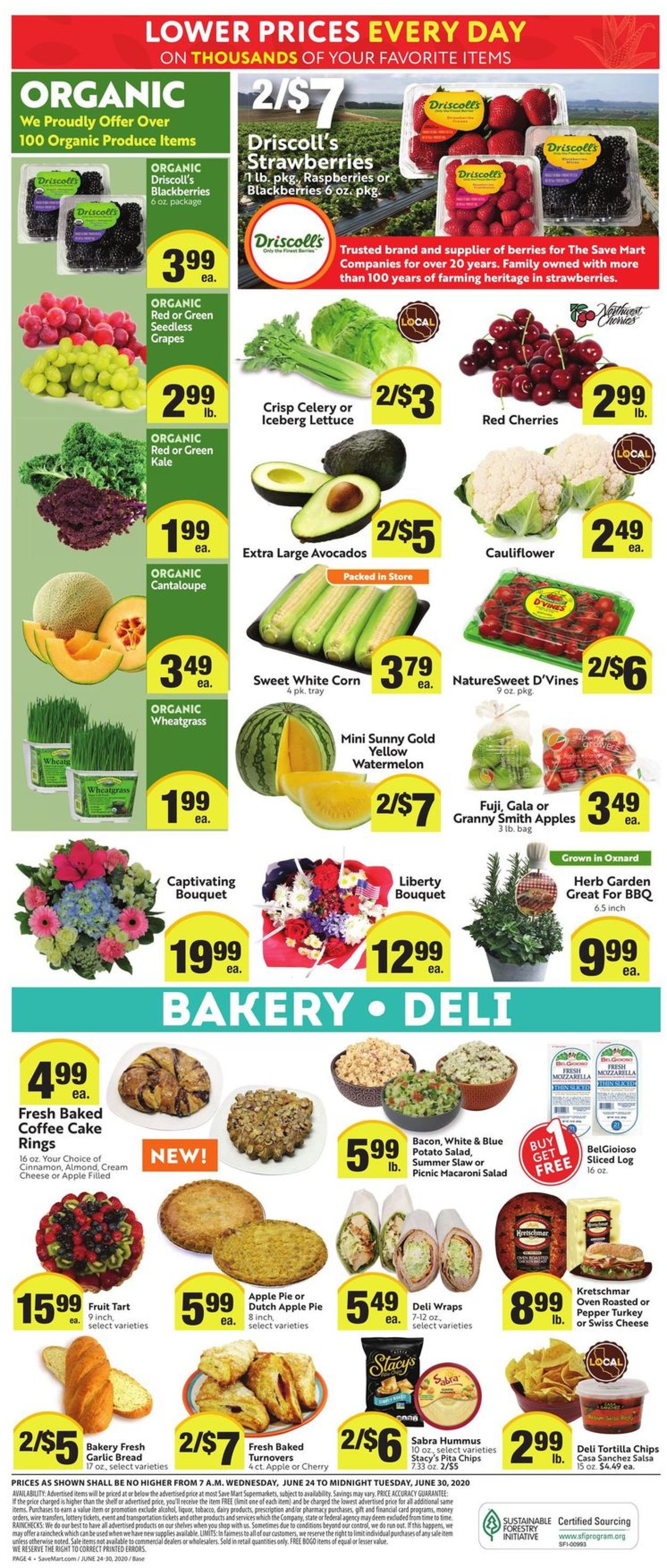 Catalogue Save Mart from 06/24/2020