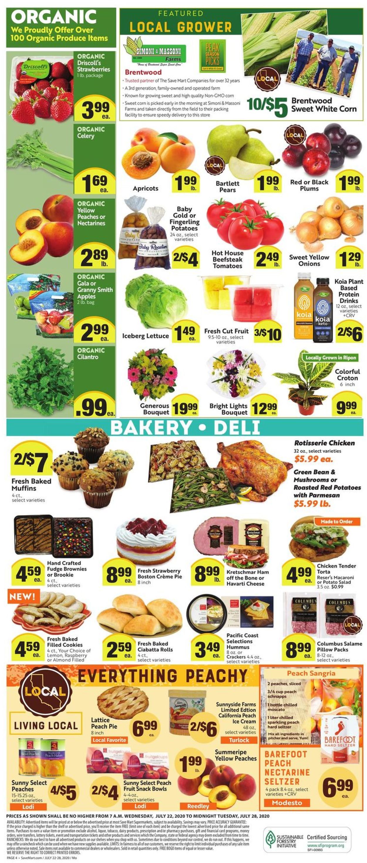 Catalogue Save Mart from 07/22/2020