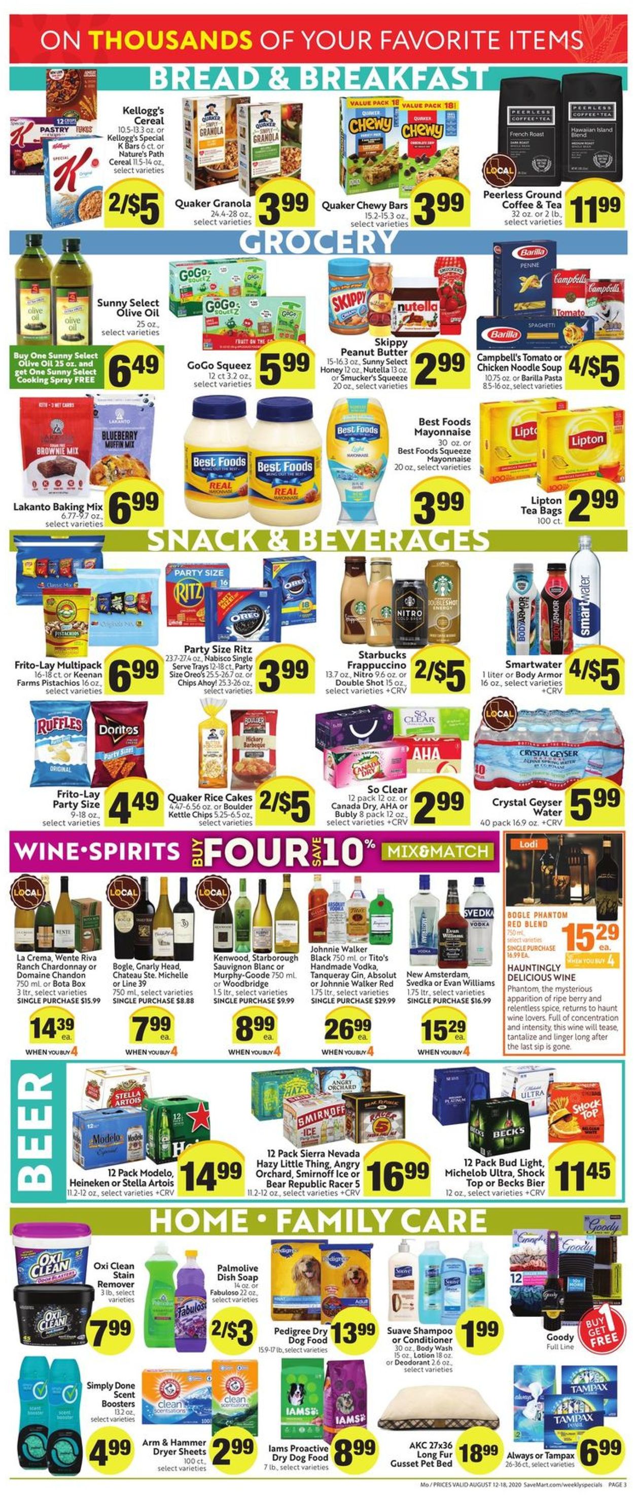 Catalogue Save Mart from 08/12/2020