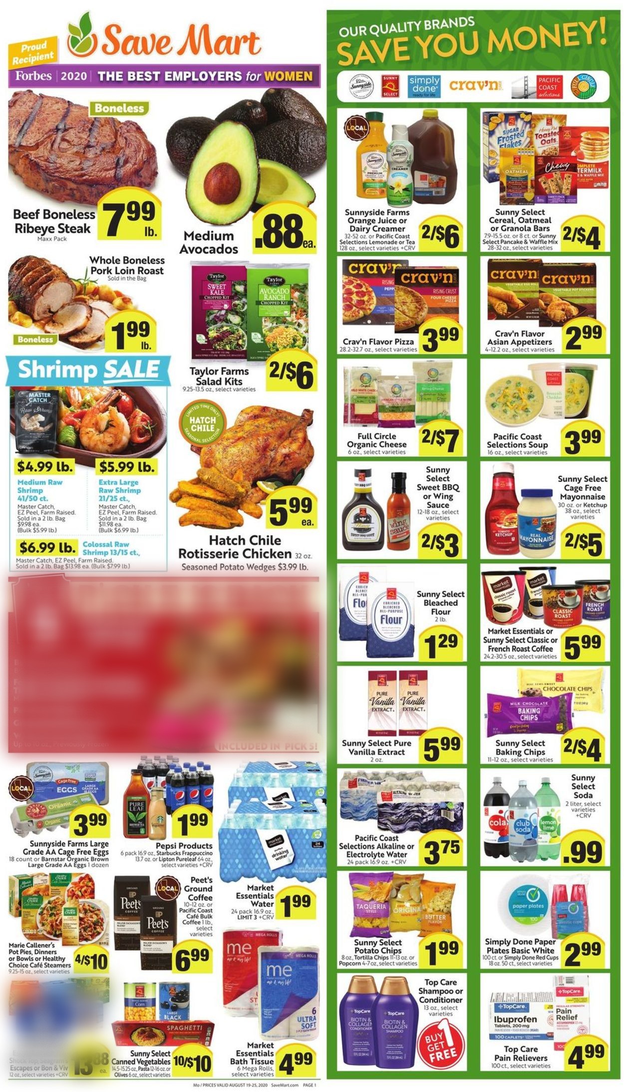 Catalogue Save Mart from 08/19/2020