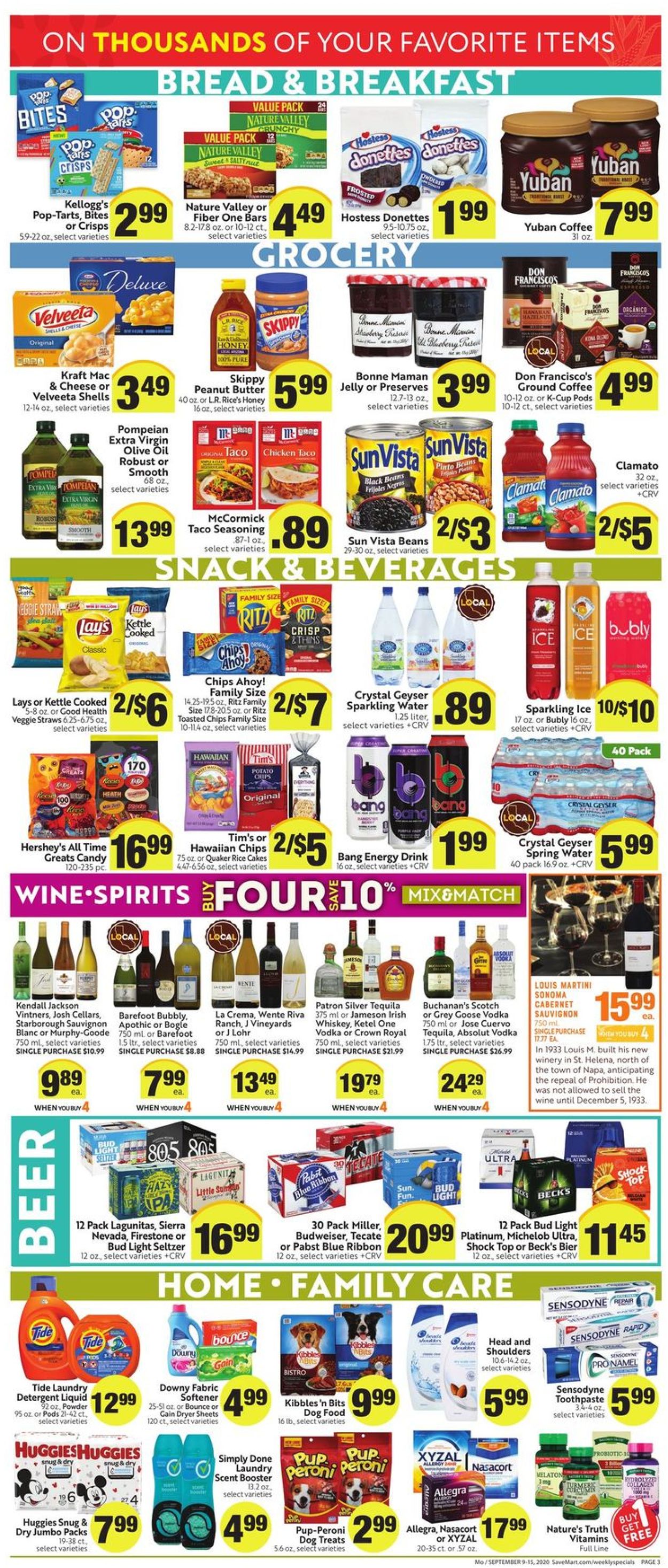 Catalogue Save Mart from 09/09/2020