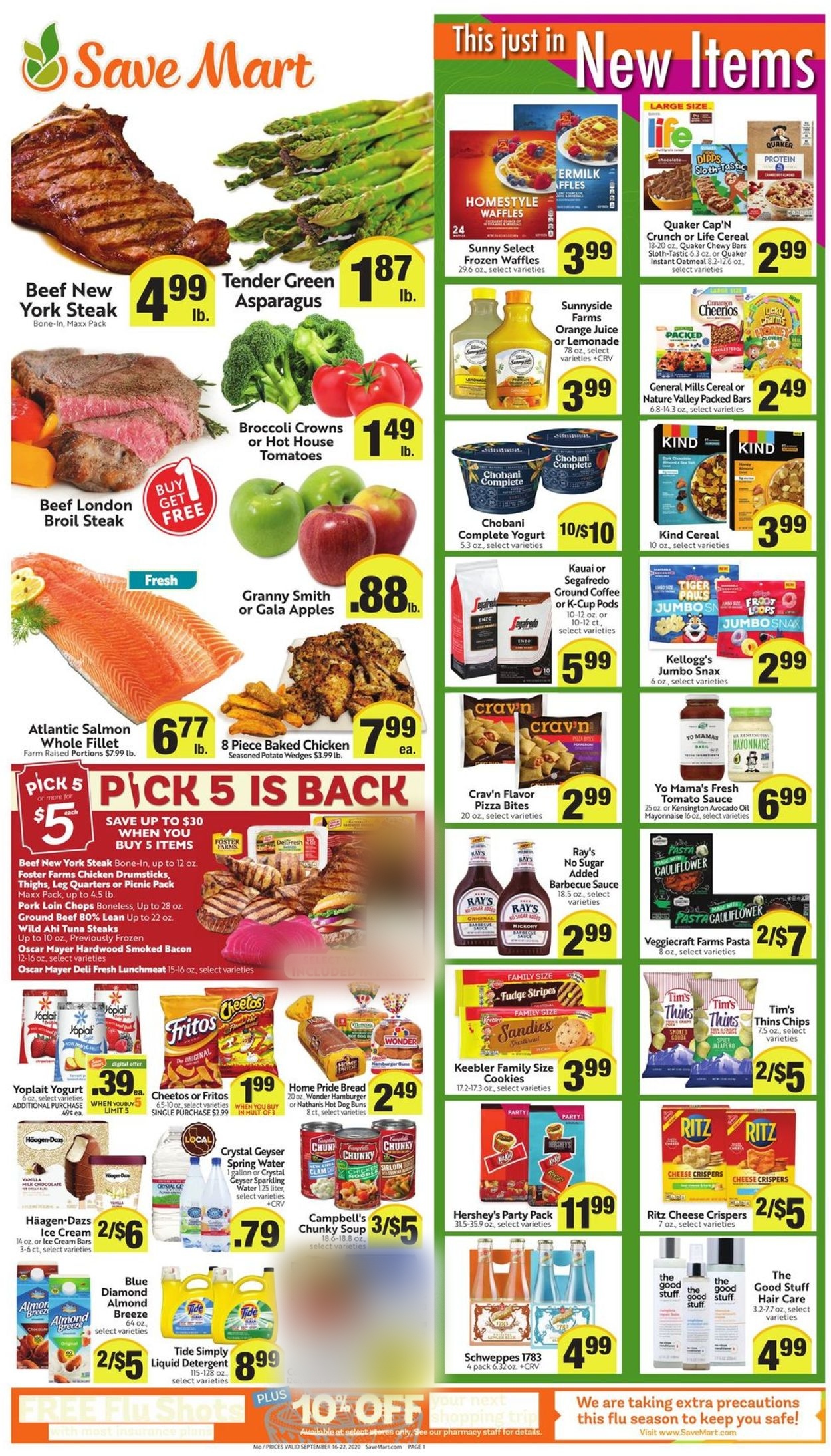 Catalogue Save Mart from 09/16/2020