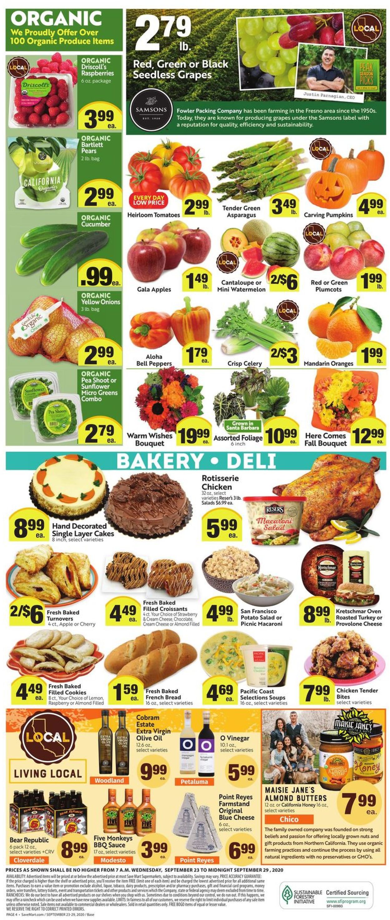 Catalogue Save Mart from 09/23/2020