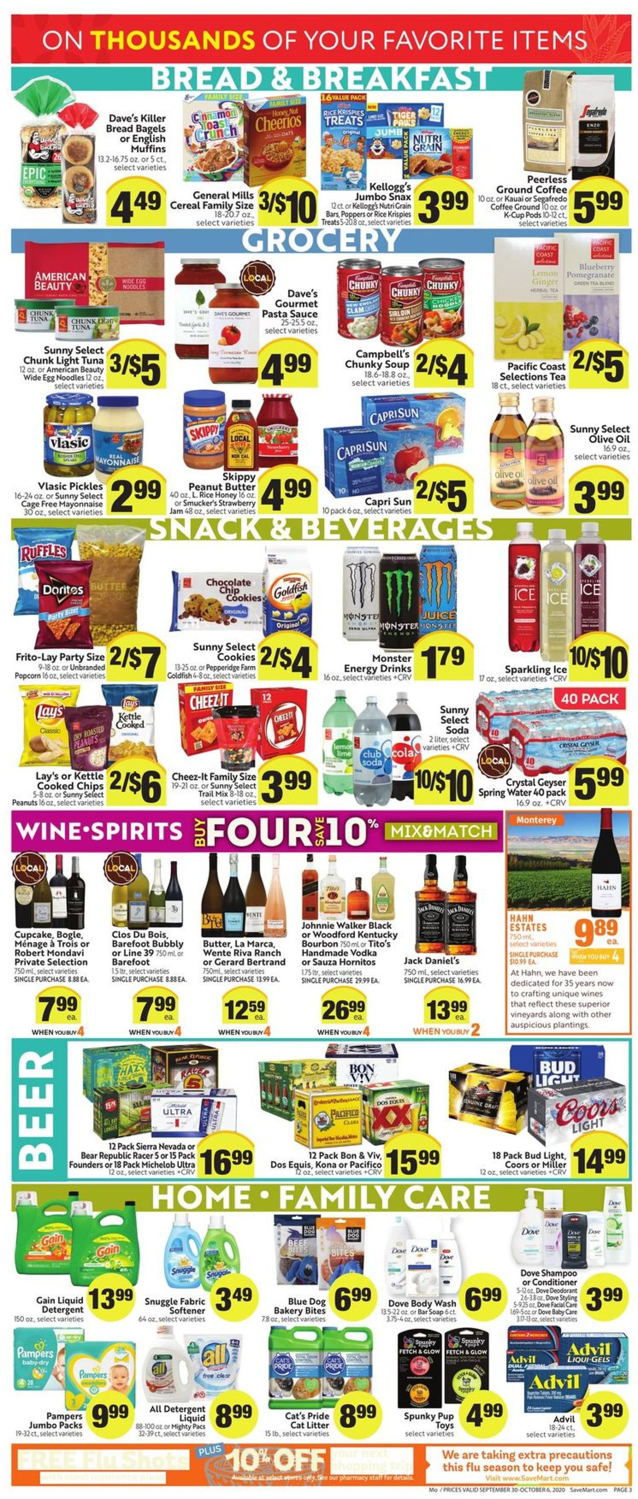 Catalogue Save Mart from 09/30/2020