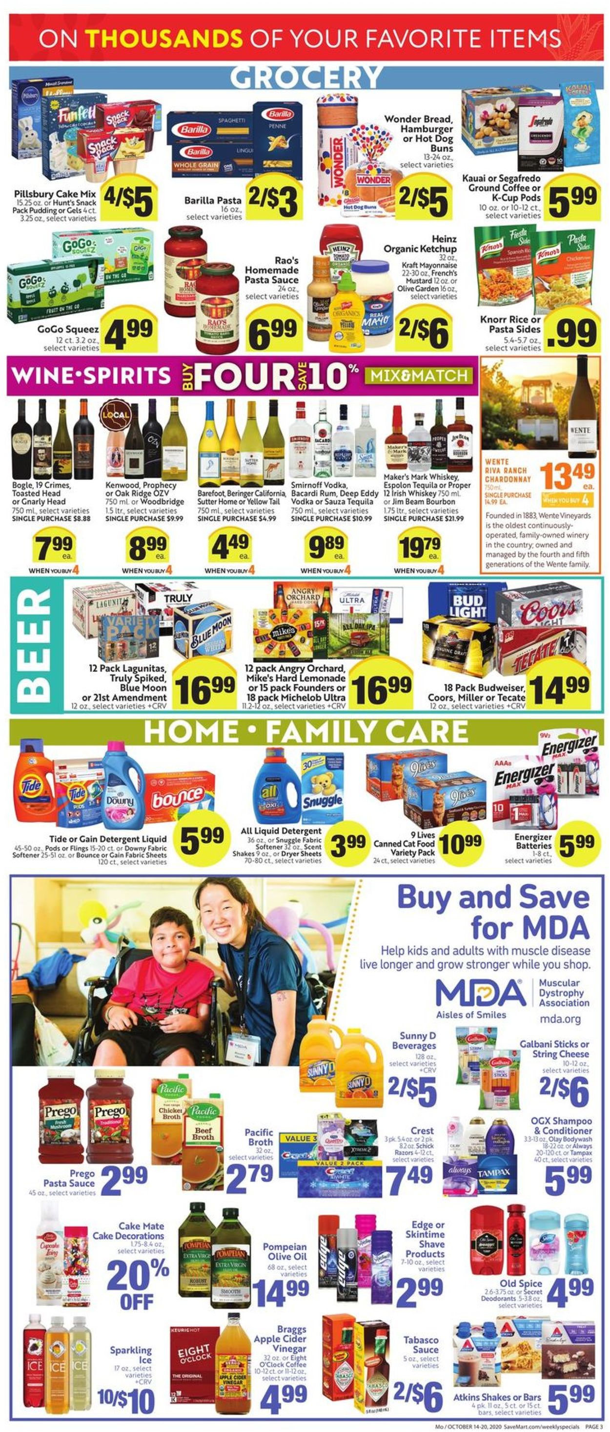 Catalogue Save Mart from 10/14/2020