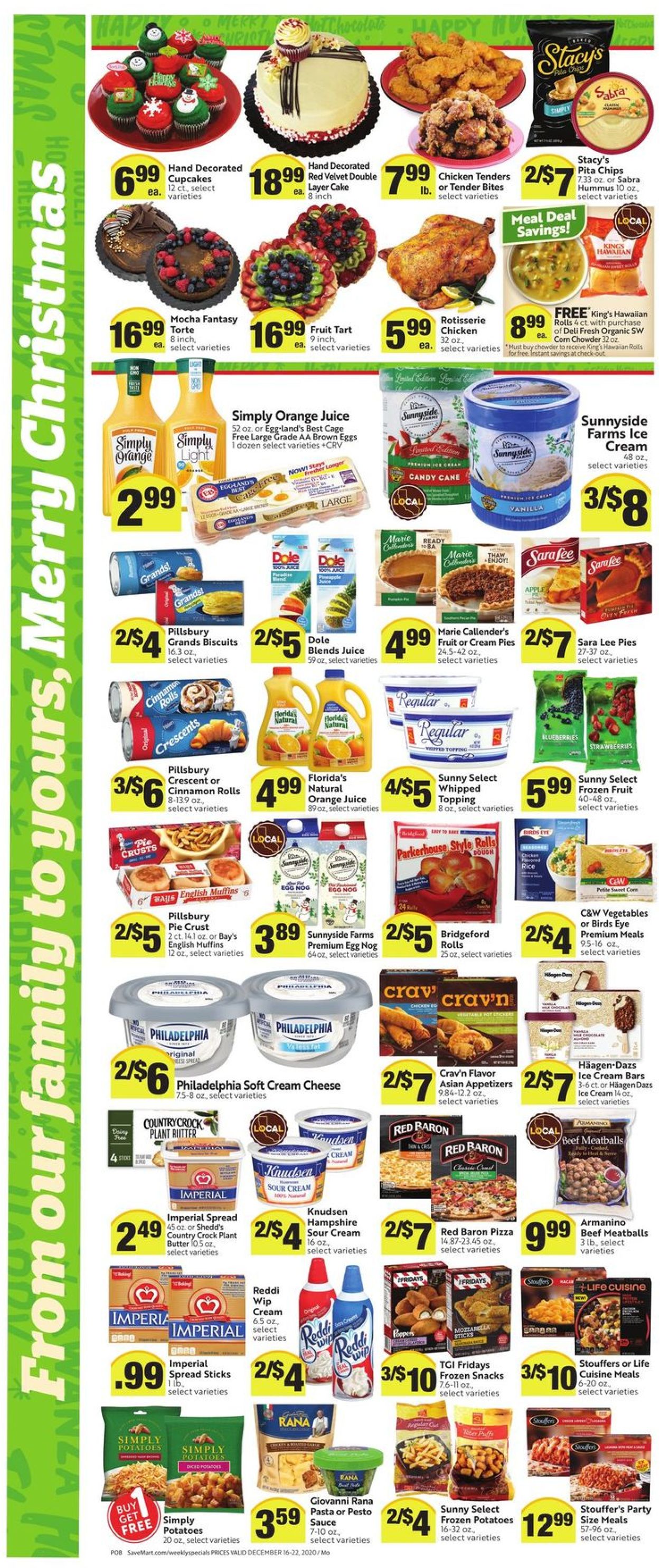 Catalogue Save Mart from 12/16/2020