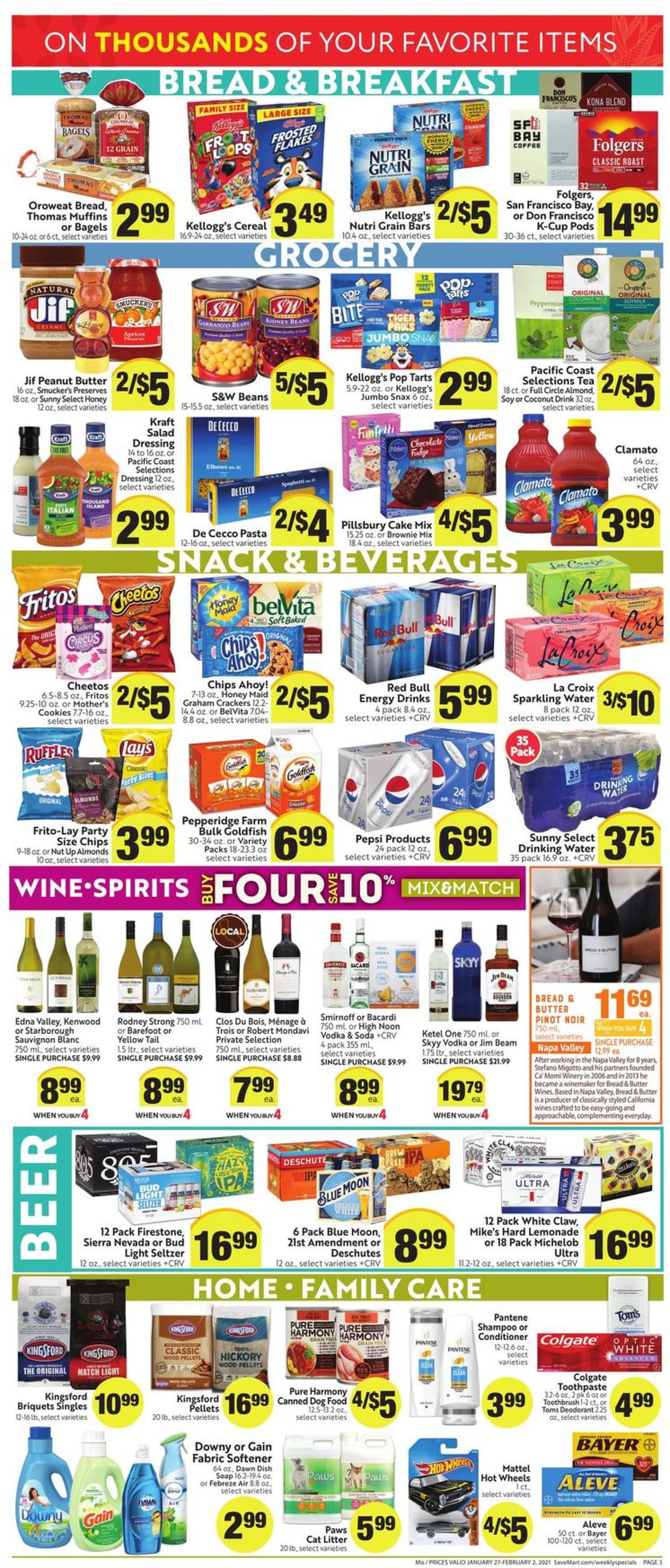 Catalogue Save Mart from 01/27/2021