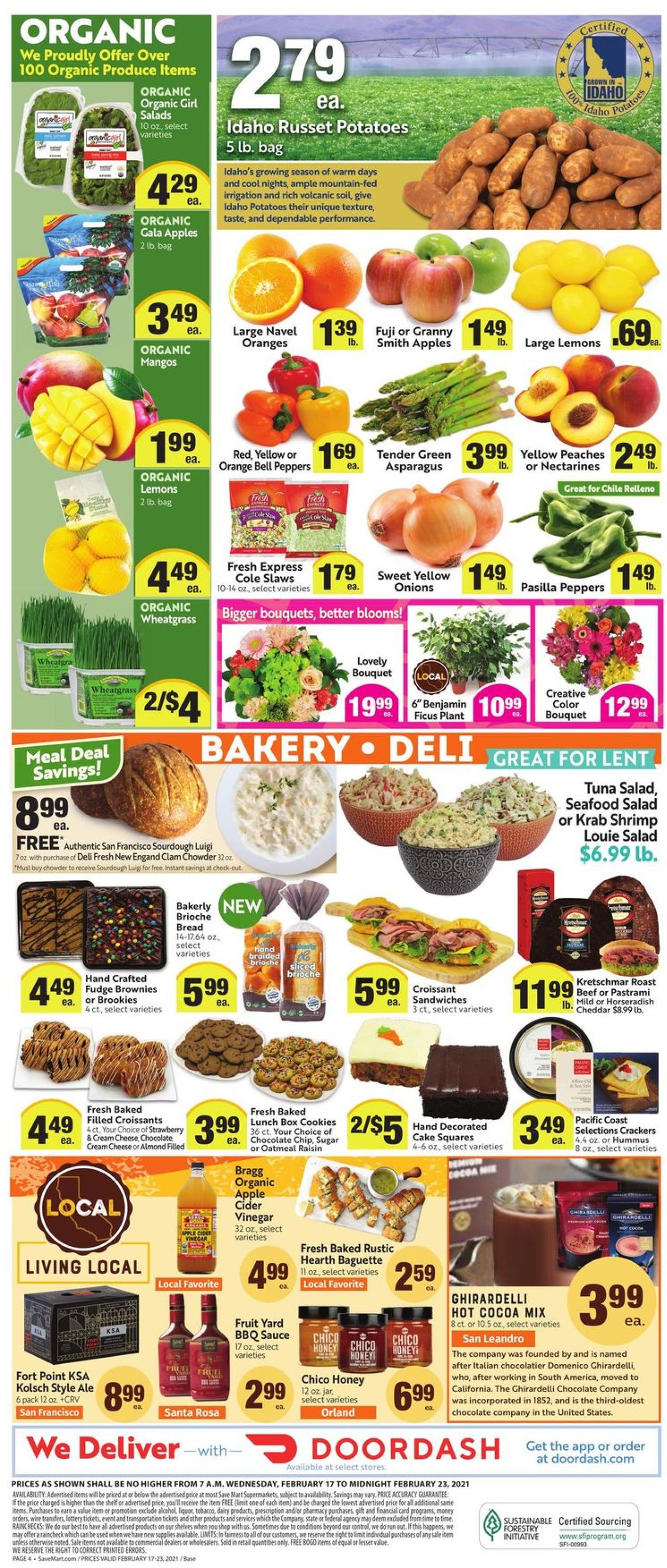 Catalogue Save Mart from 02/17/2021