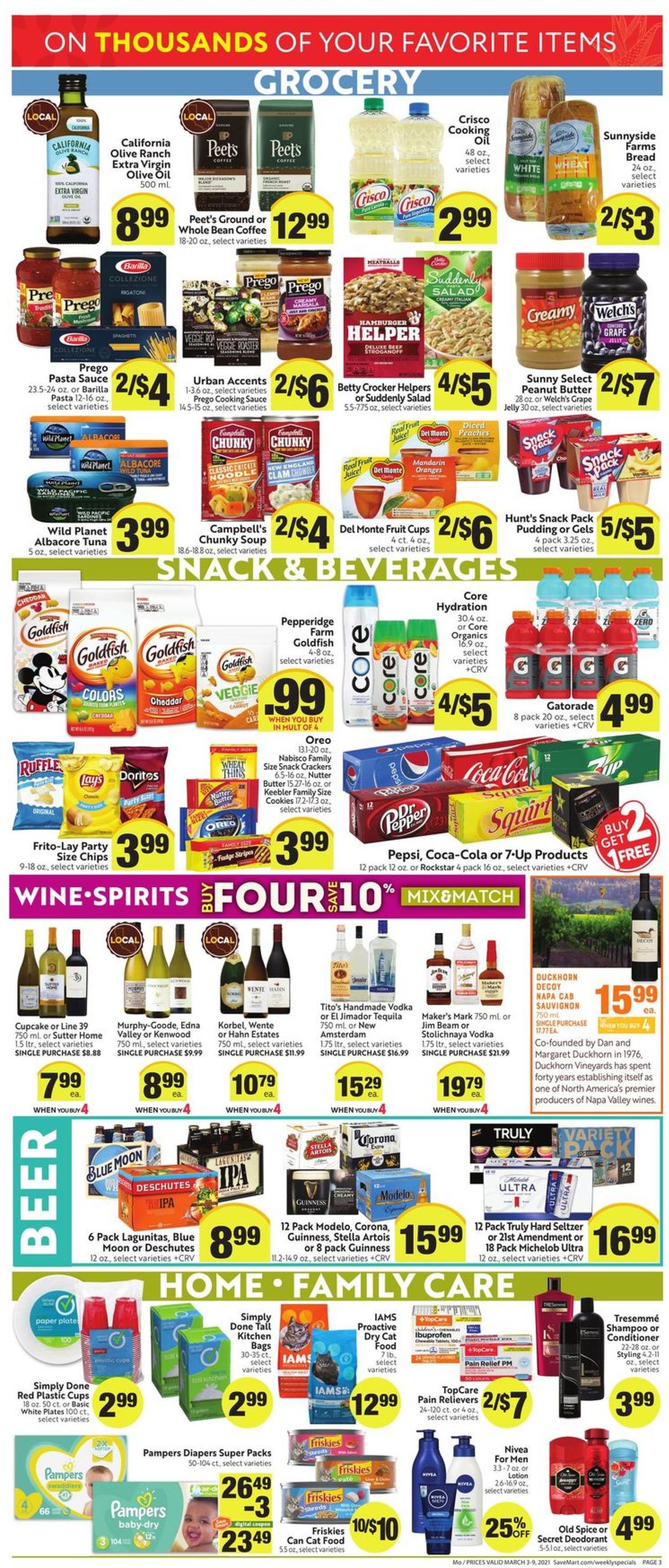 Catalogue Save Mart from 03/03/2021