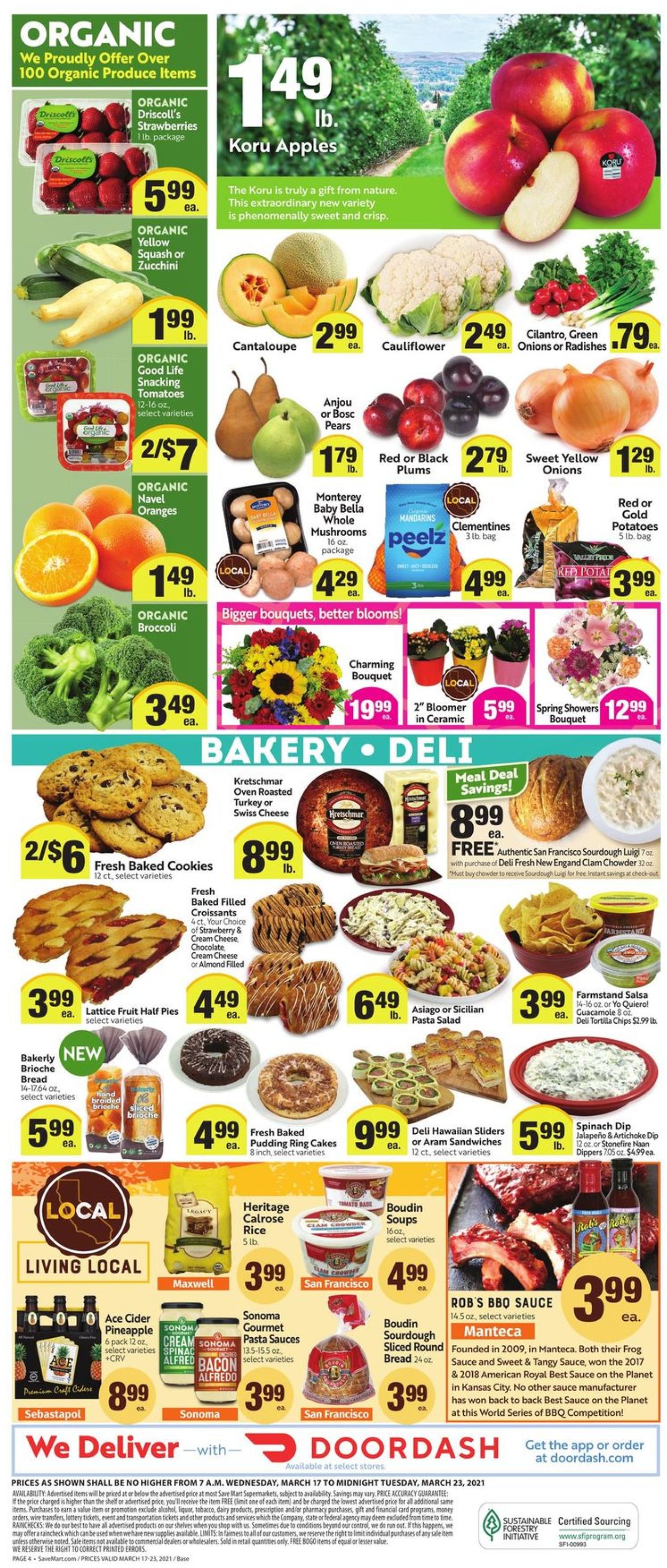 Catalogue Save Mart from 03/17/2021