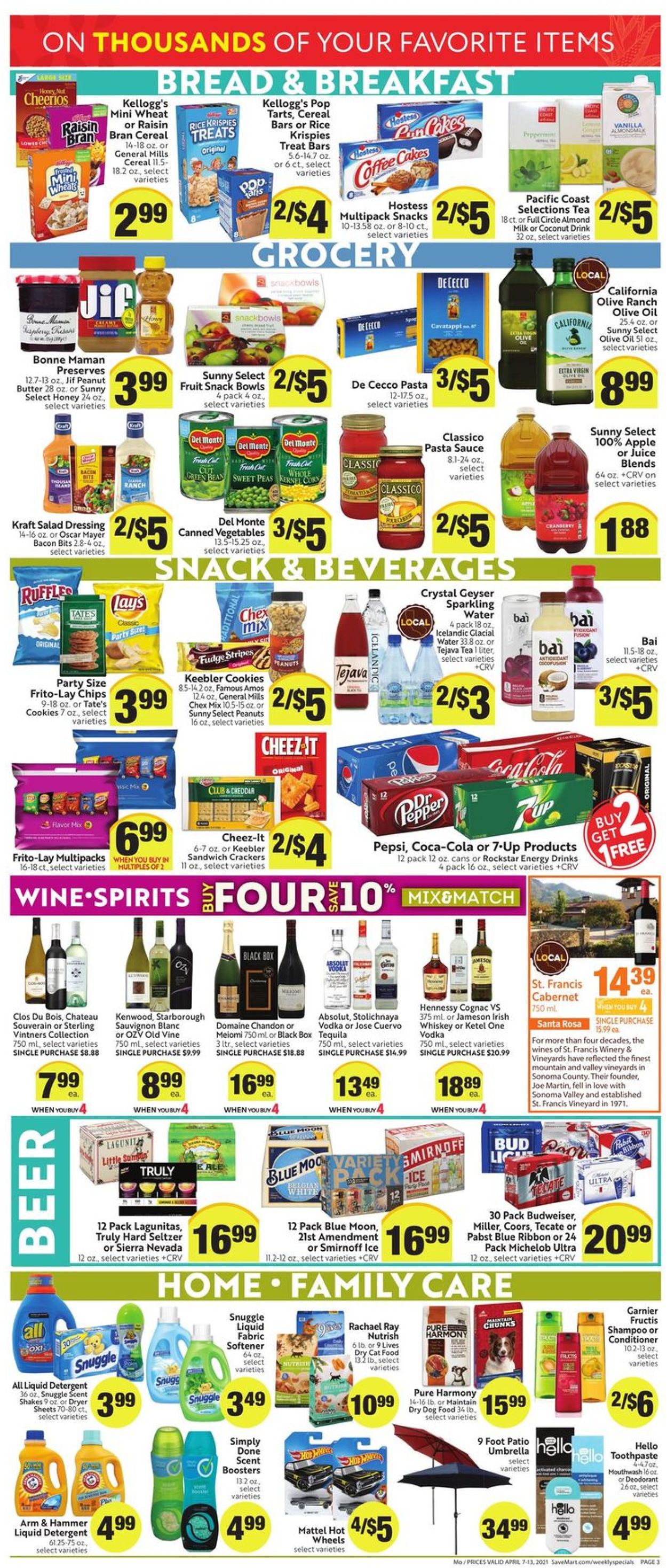 Catalogue Save Mart from 04/07/2021