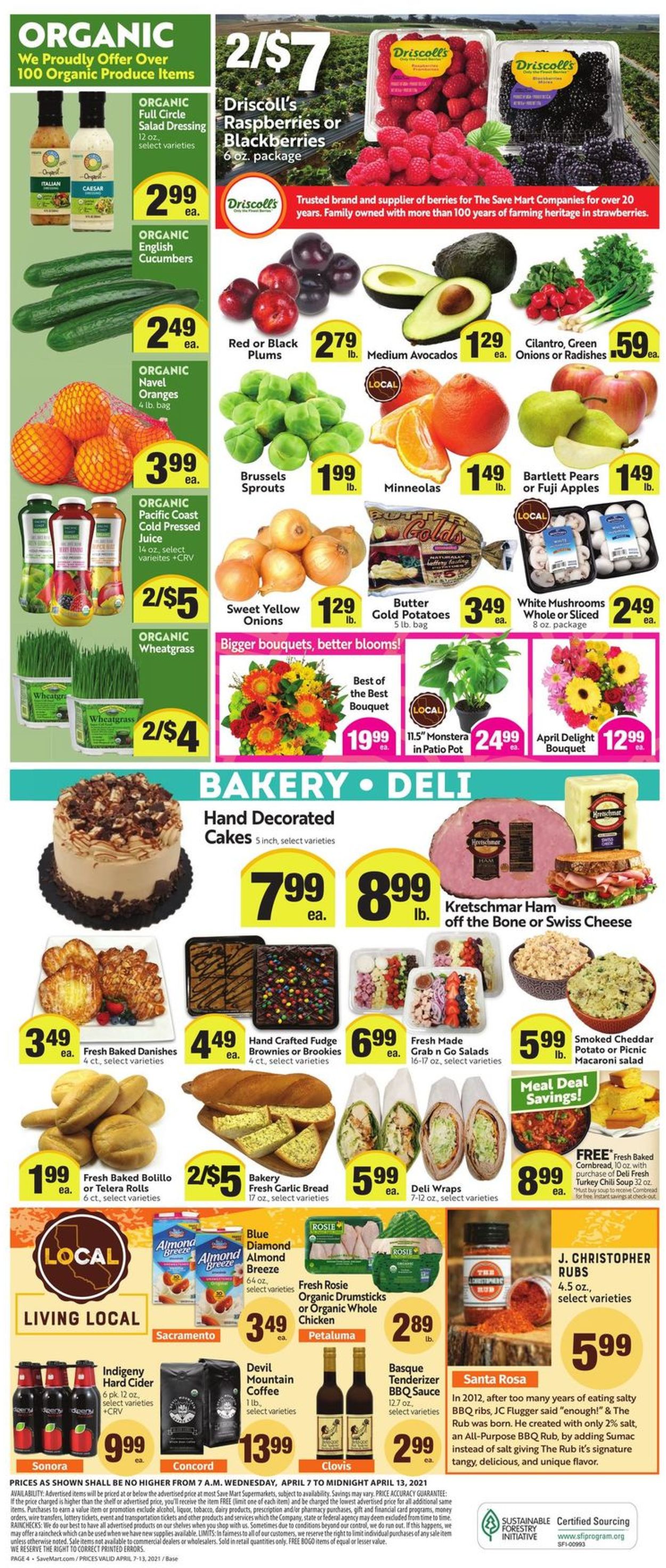 Catalogue Save Mart from 04/07/2021
